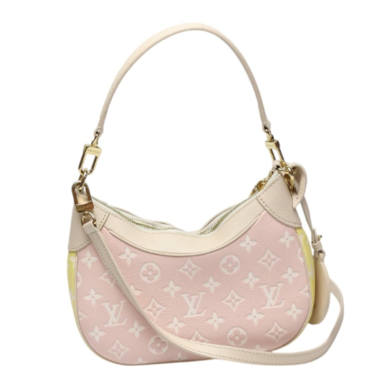 LOUIS VUITTON Pouch Monogram Empreinte , Leather pink Ann Platt Bagatelle NM
