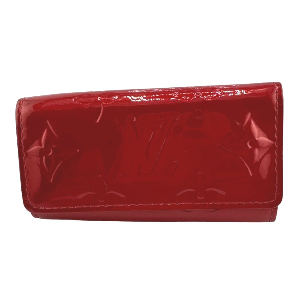 LOUIS VUITTON Key case Key holder Monogram Vernis Pomdamul 4-key case Key holder Vernis Multicles4 Women