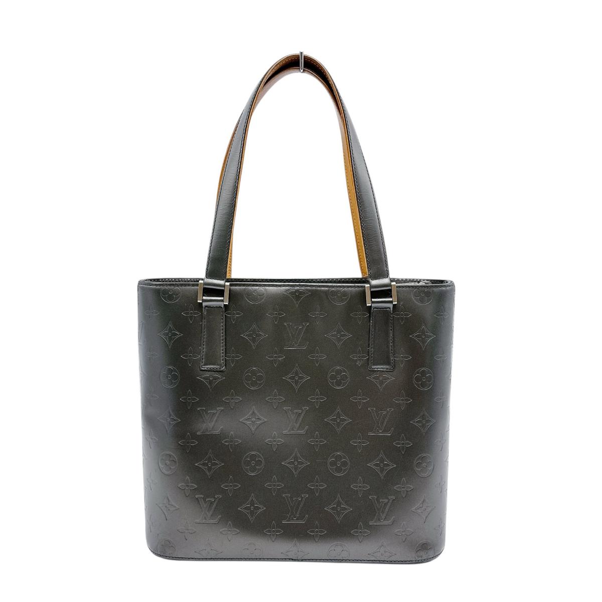 LOUIS VUITTON Handbag Monogram mat Noir Handbag Monogram mat Stockton unisex(Unisex)