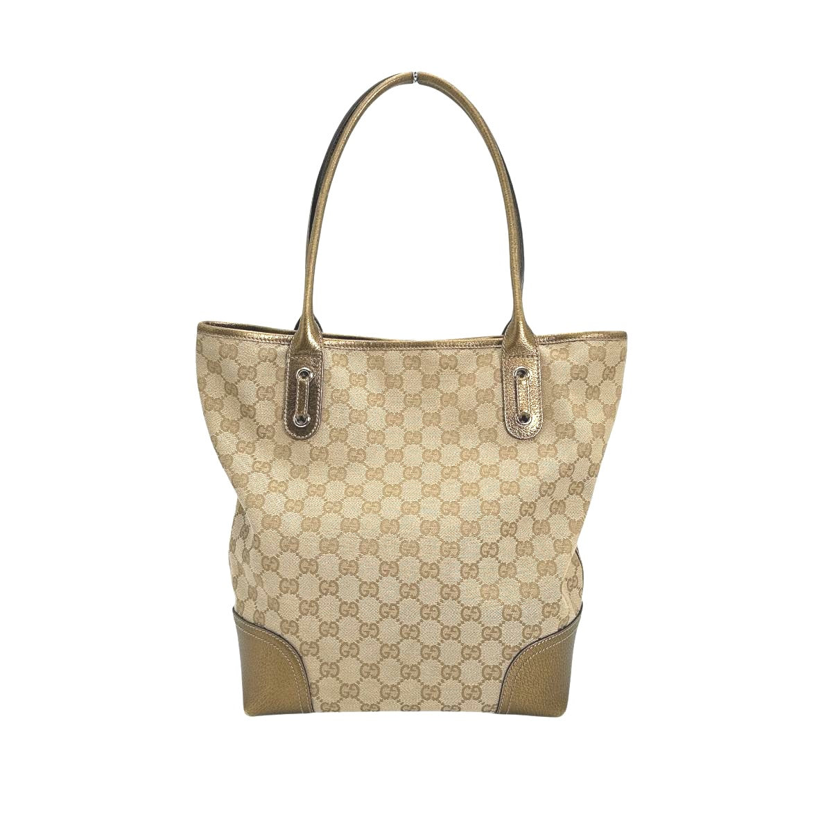 GUCCI Tote Bag 181779 GG canvas beige Handbag canvas Women