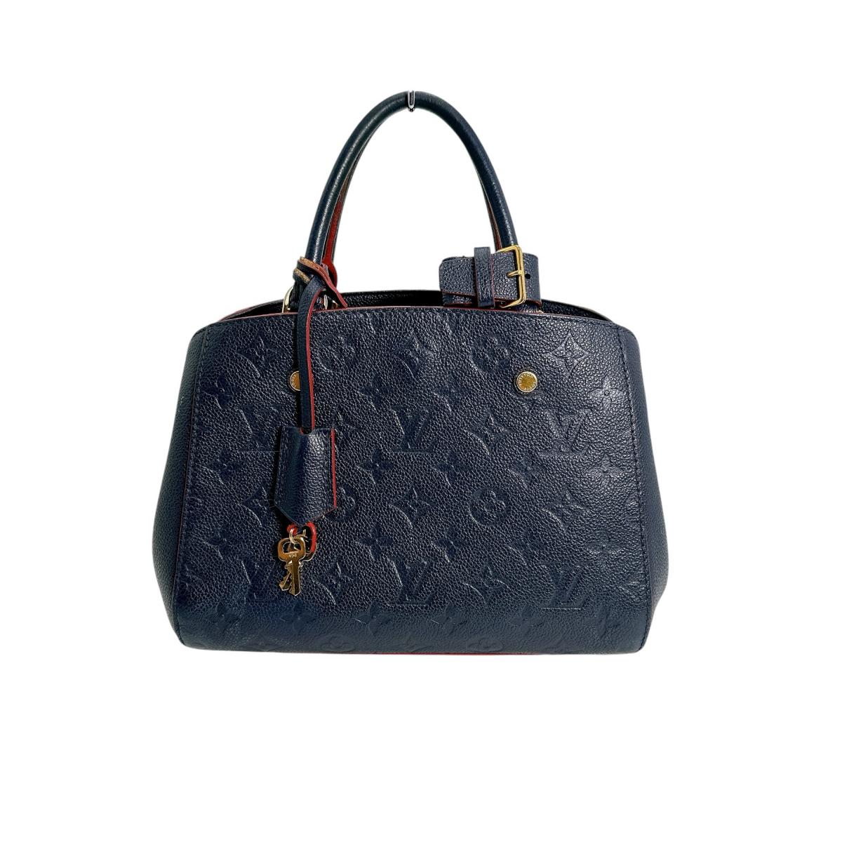 LOUIS VUITTON Shoulder Bag Monogram Ann Platt Marine Rouge Montaigne BB Ann Platt Marine Rouge Women