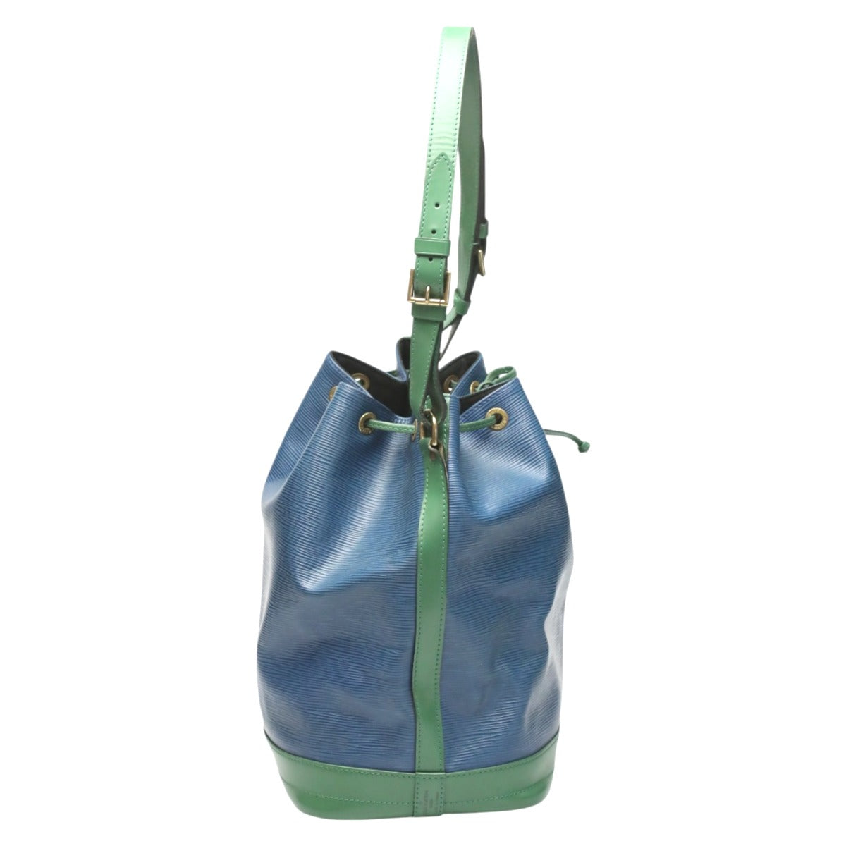 LOUIS VUITTON Shoulder Bag Epi Leather Blue x green Epi Noe