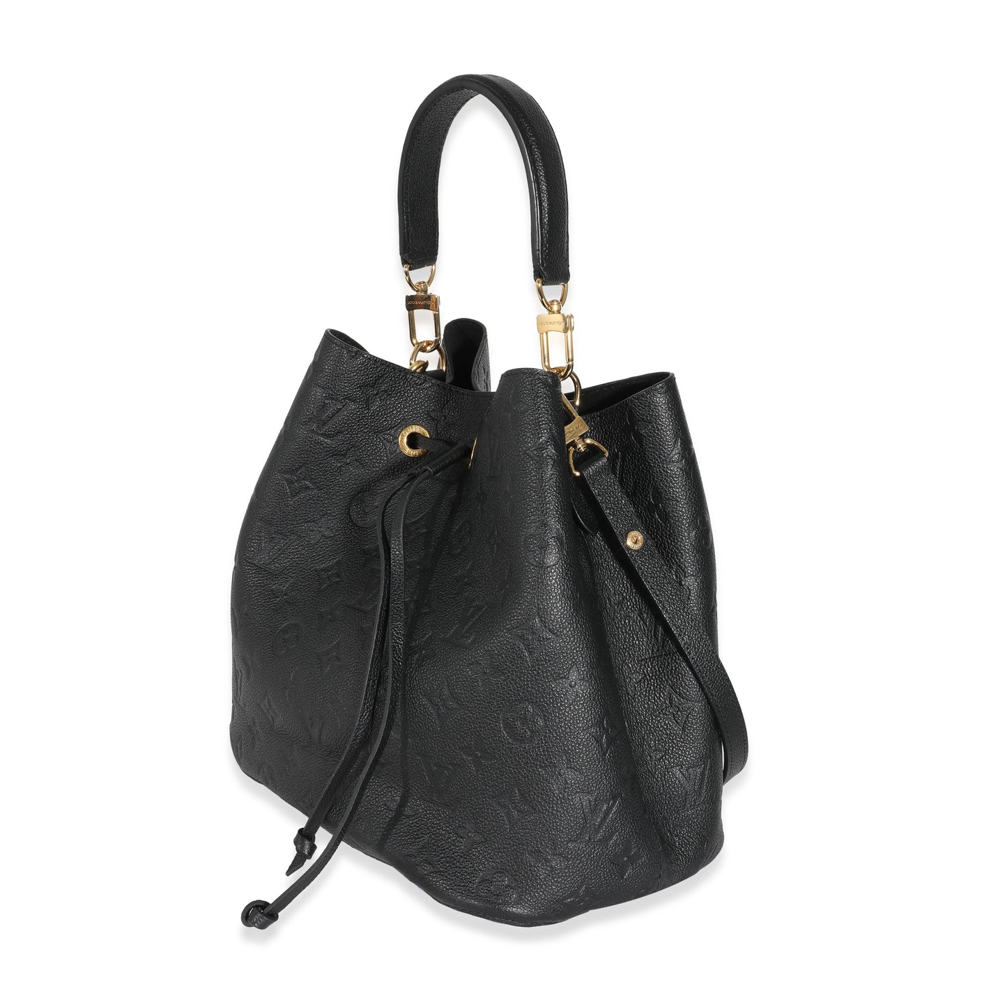 Luxury Women's Handbag | Louis Vuitton Black Monogram Empreinte NéoNoé MM