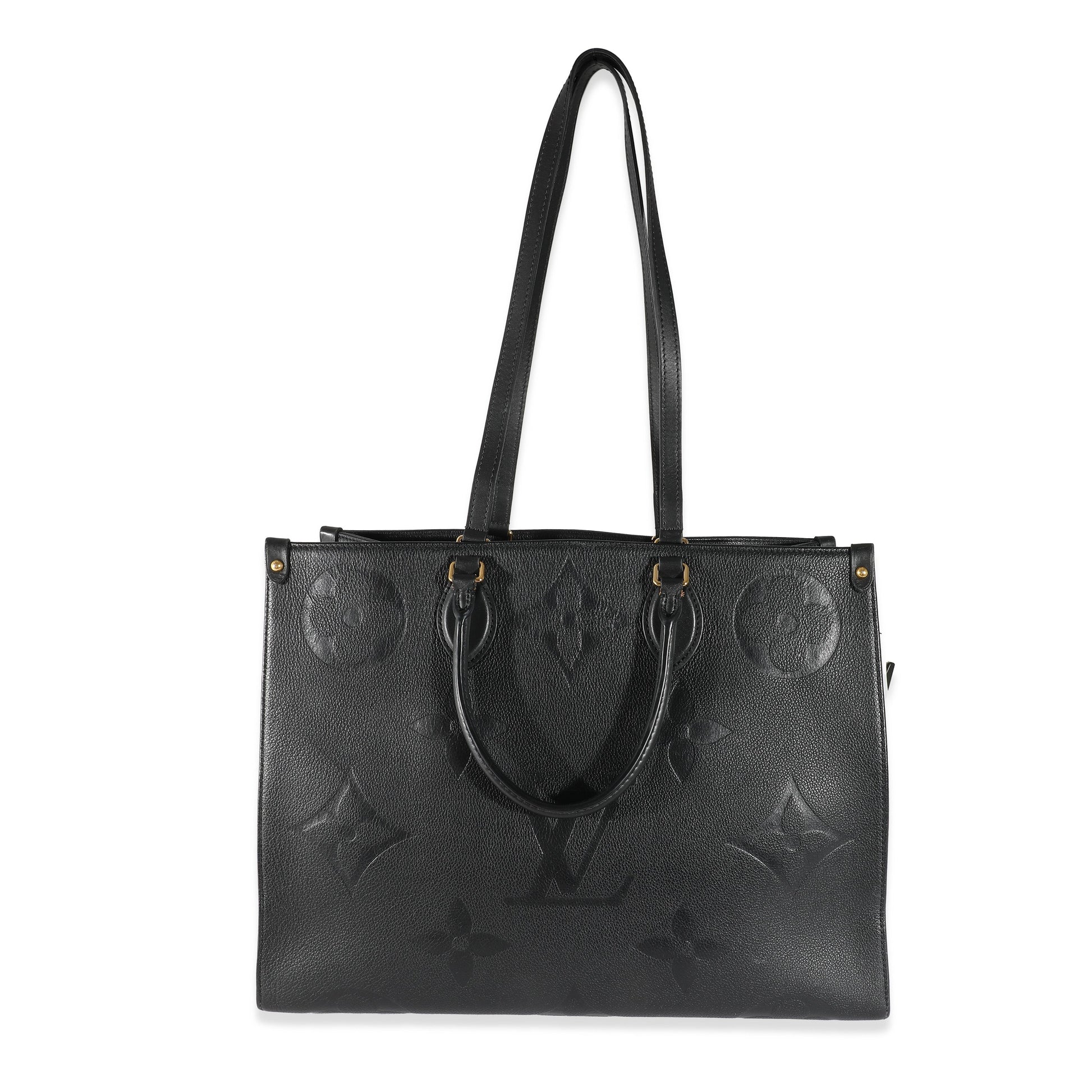Louis Vuitton Black Monogram Empreinte Onthego GM