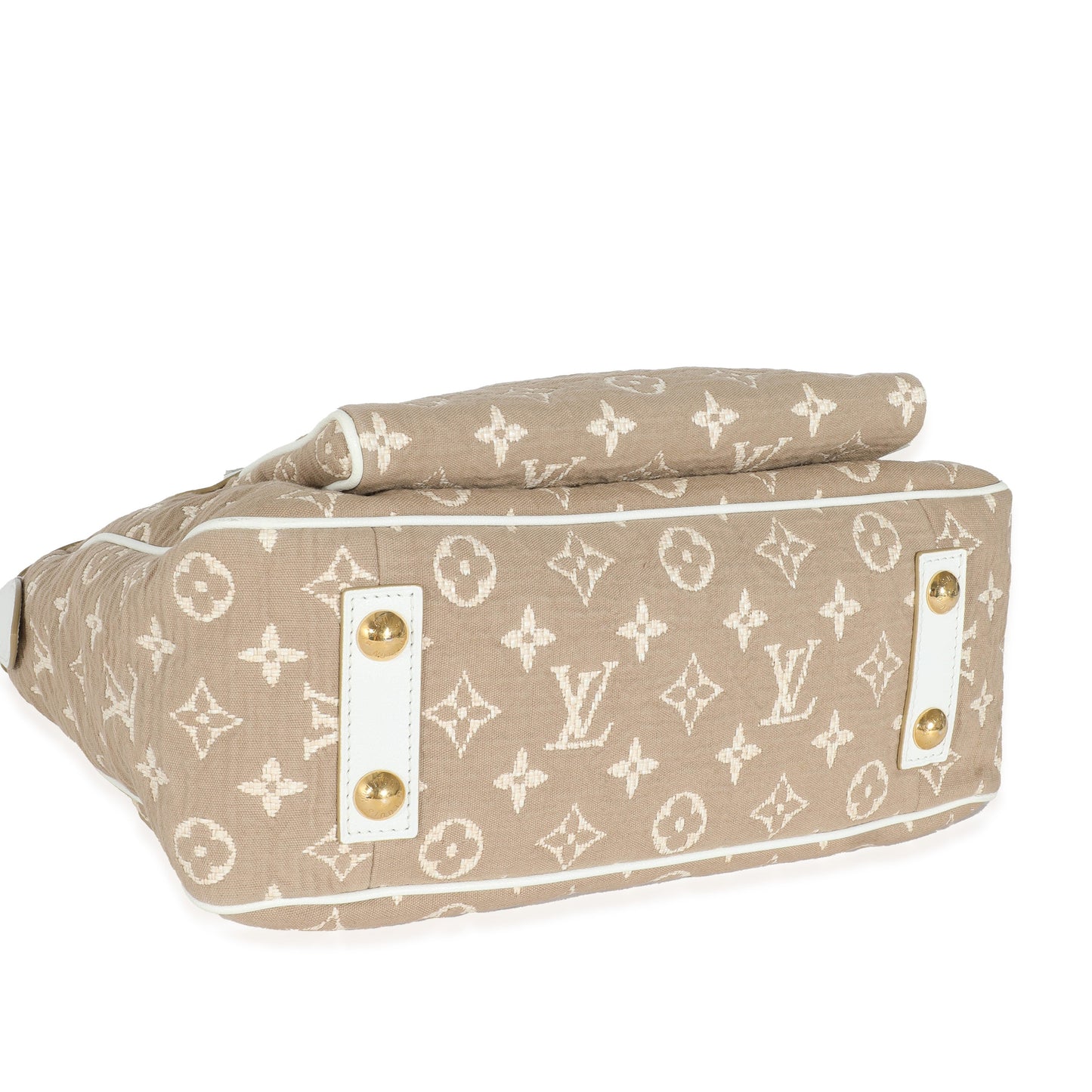 Louis Vuitton Blanc Monogram Jacquard Sabbia Cabas MM