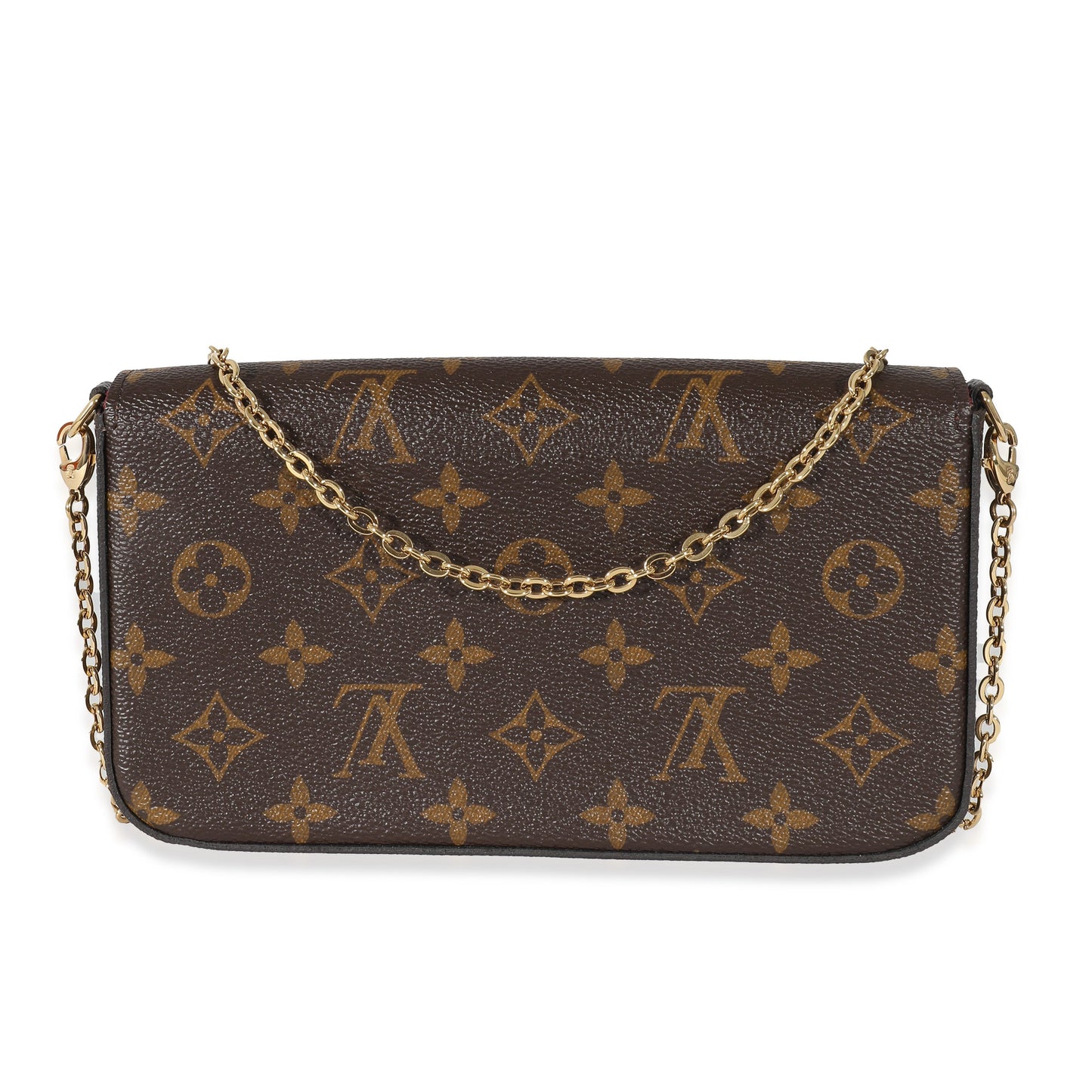 Designer Women's Crossbody Bag | Louis Vuitton Fuchsia Monogram Canvas Pochette Félicie