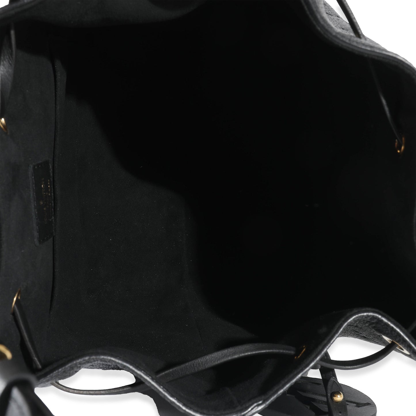 Luxury Women's Backpack | Louis Vuitton Black Empreinte Montsouris Backpack