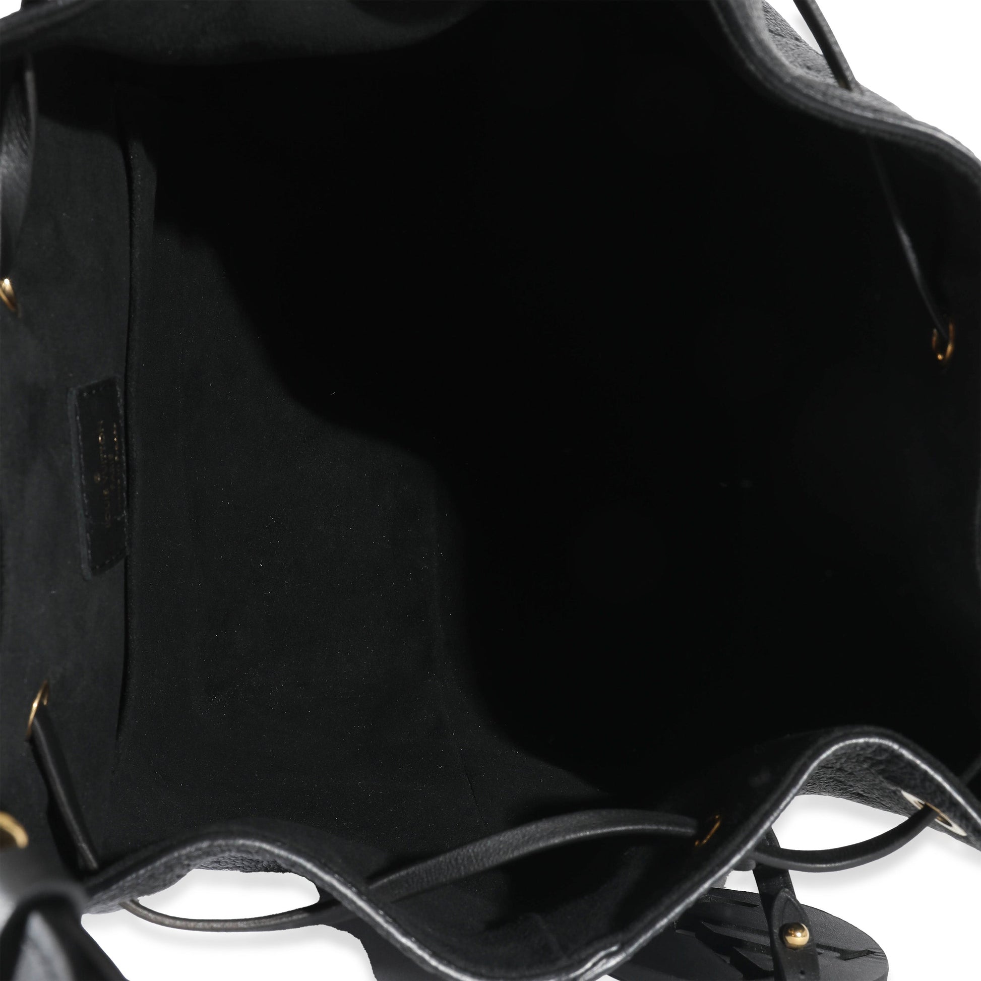 Luxury Women's Backpack | Louis Vuitton Black Empreinte Montsouris Backpack