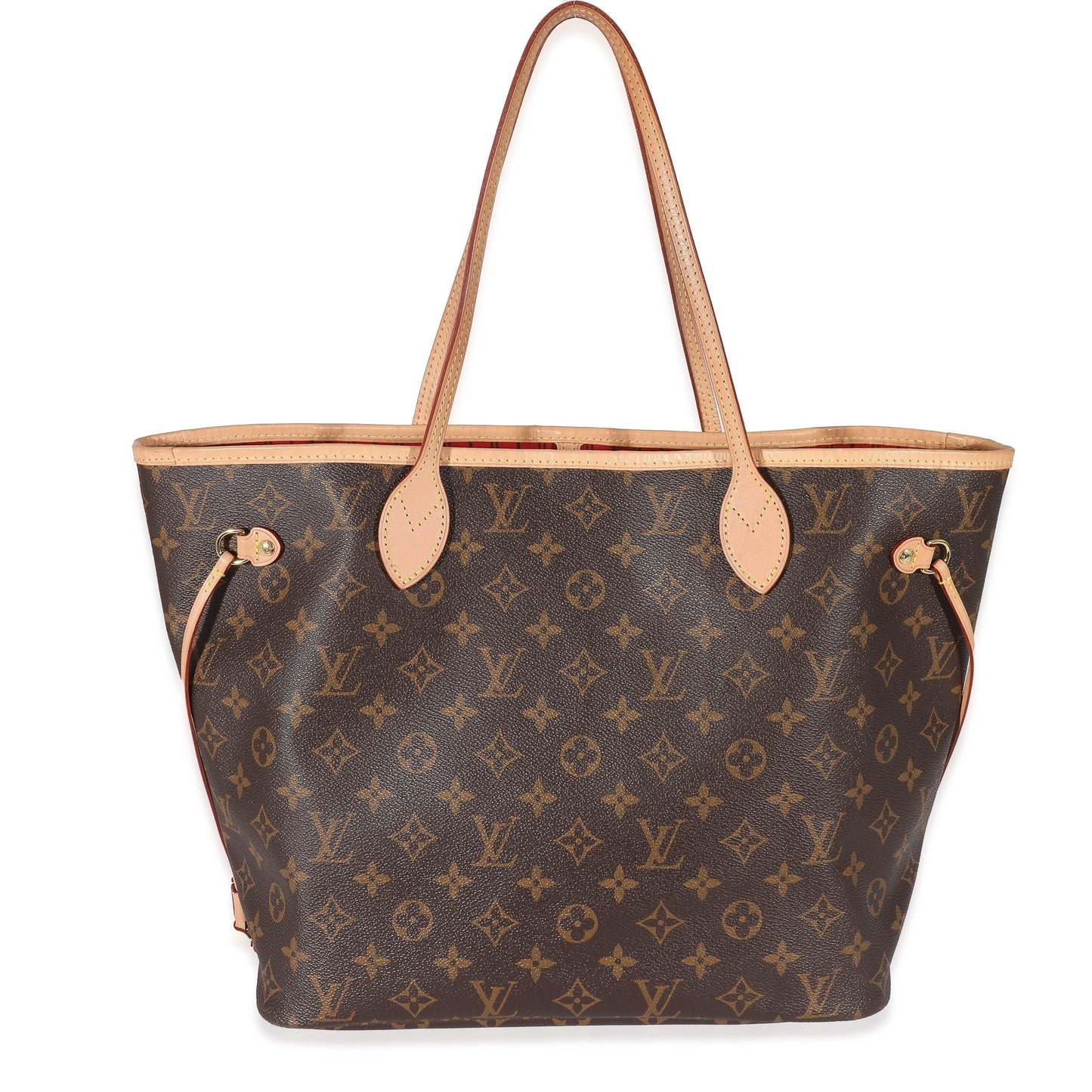 Luxury Women's Tote Bag | Louis Vuitton Cerise Monogram Canvas Neverfull MM