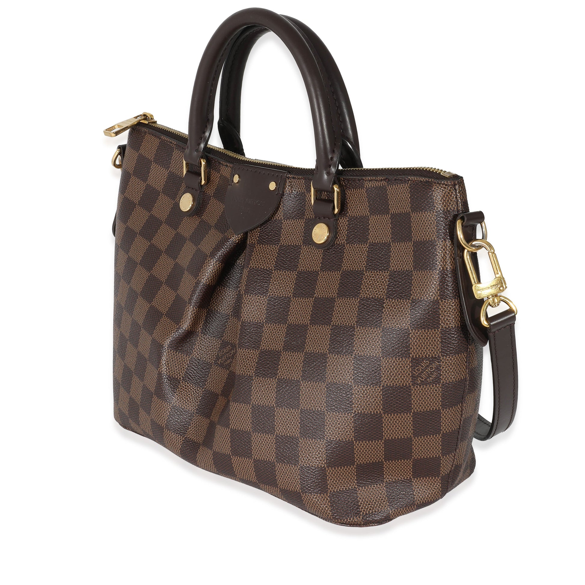 Luxury Women's Handbag | Louis Vuitton Damier Ebene Canvas Siena PM