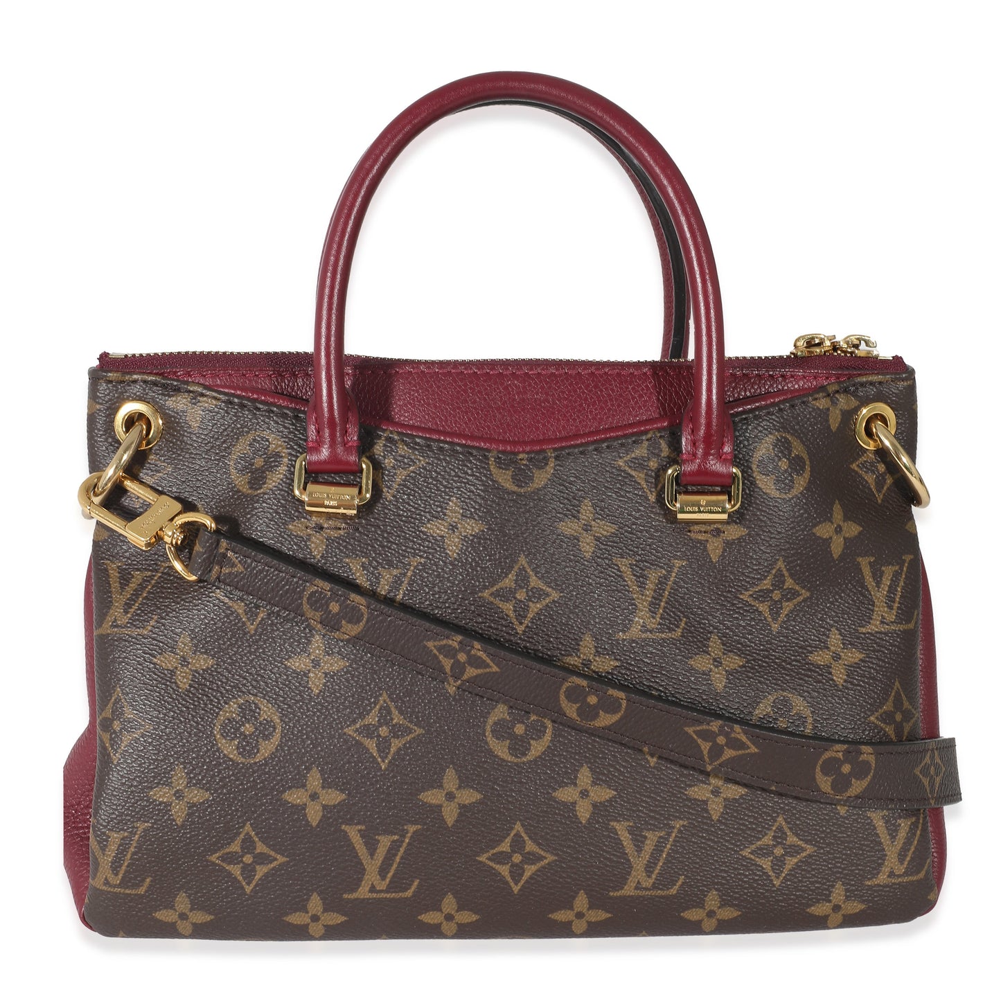 Luxury Women's Handbag | Louis Vuitton Raisin Monogram Pallas BB