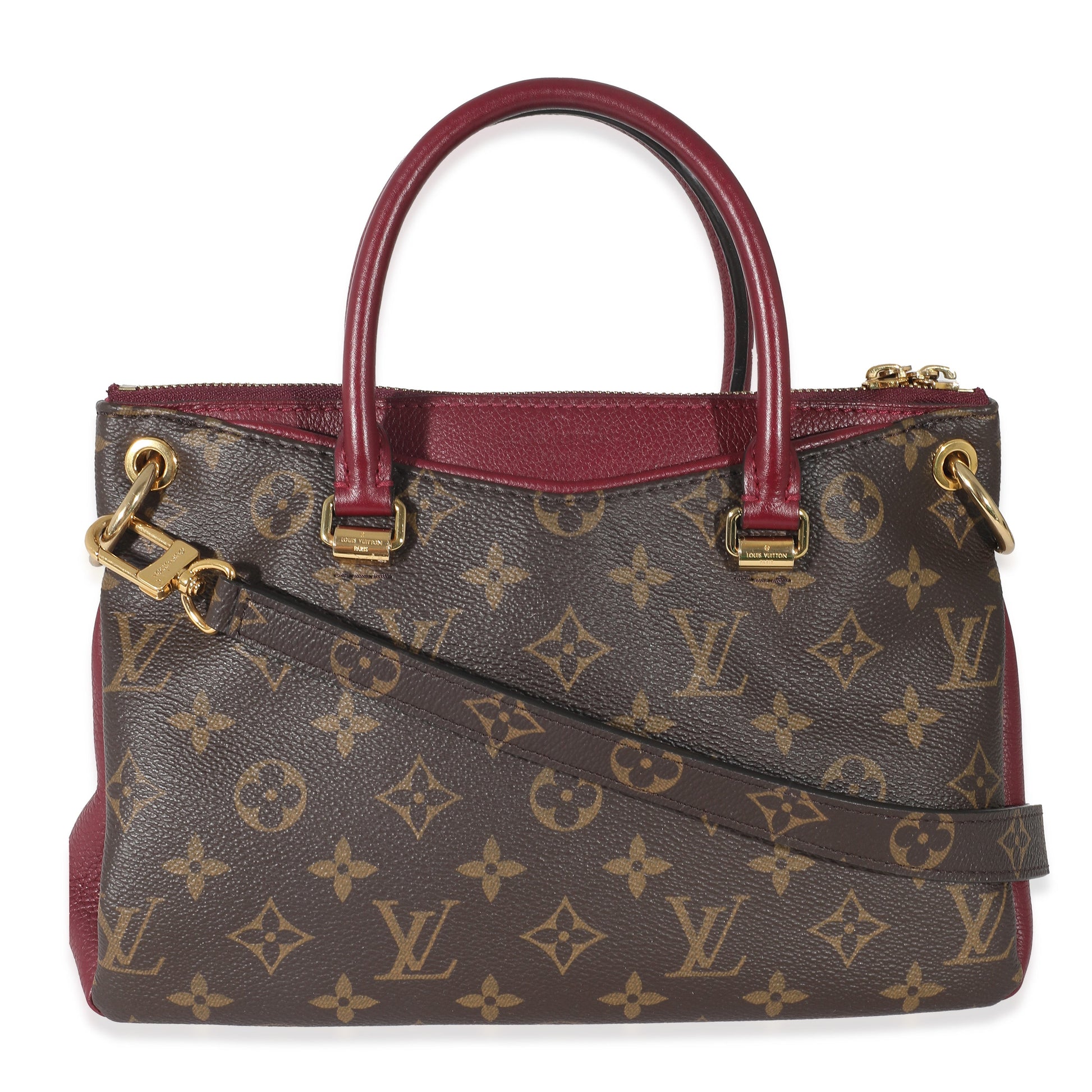 Luxury Women's Handbag | Louis Vuitton Raisin Monogram Pallas BB