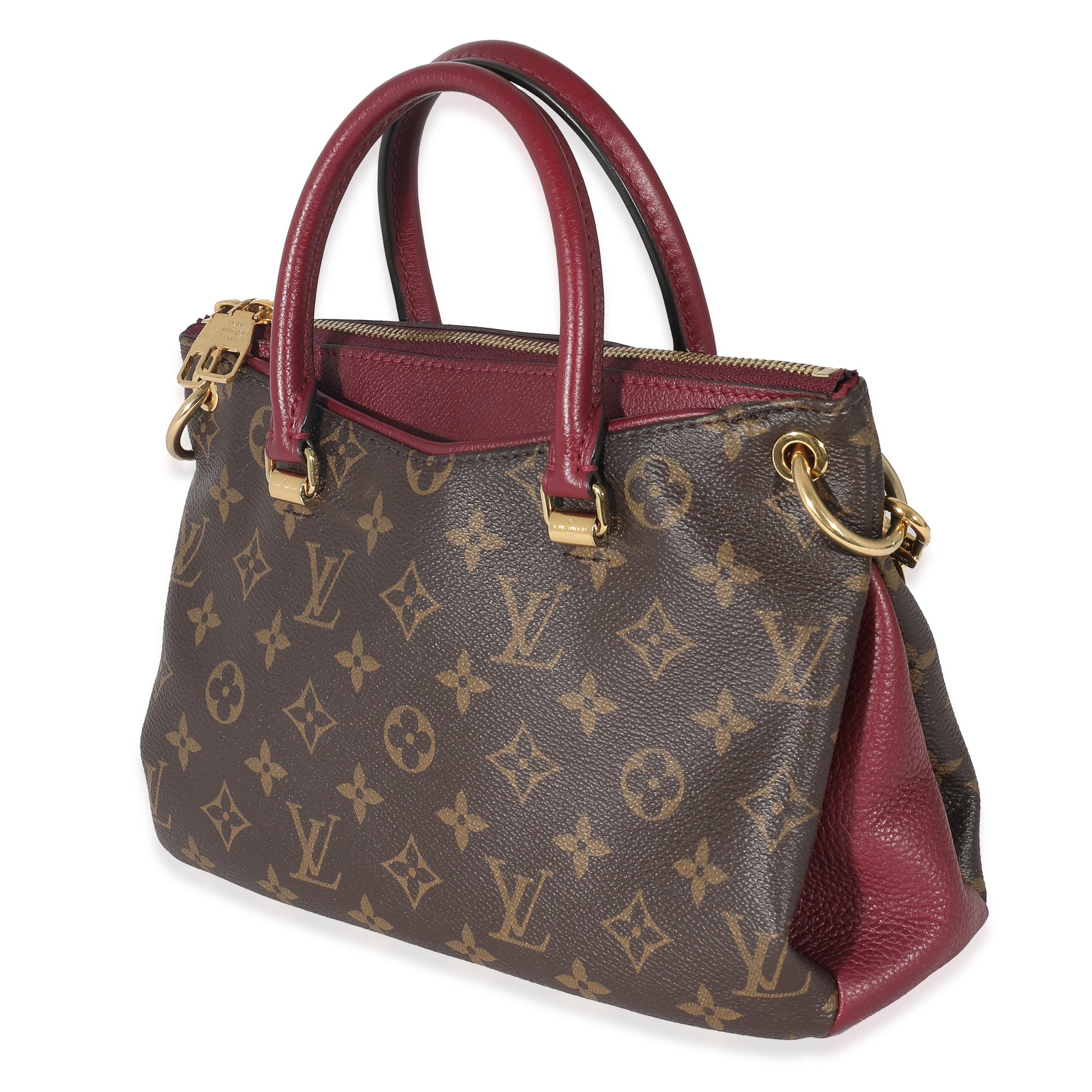 Luxury Women's Handbag | Louis Vuitton Raisin Monogram Pallas BB