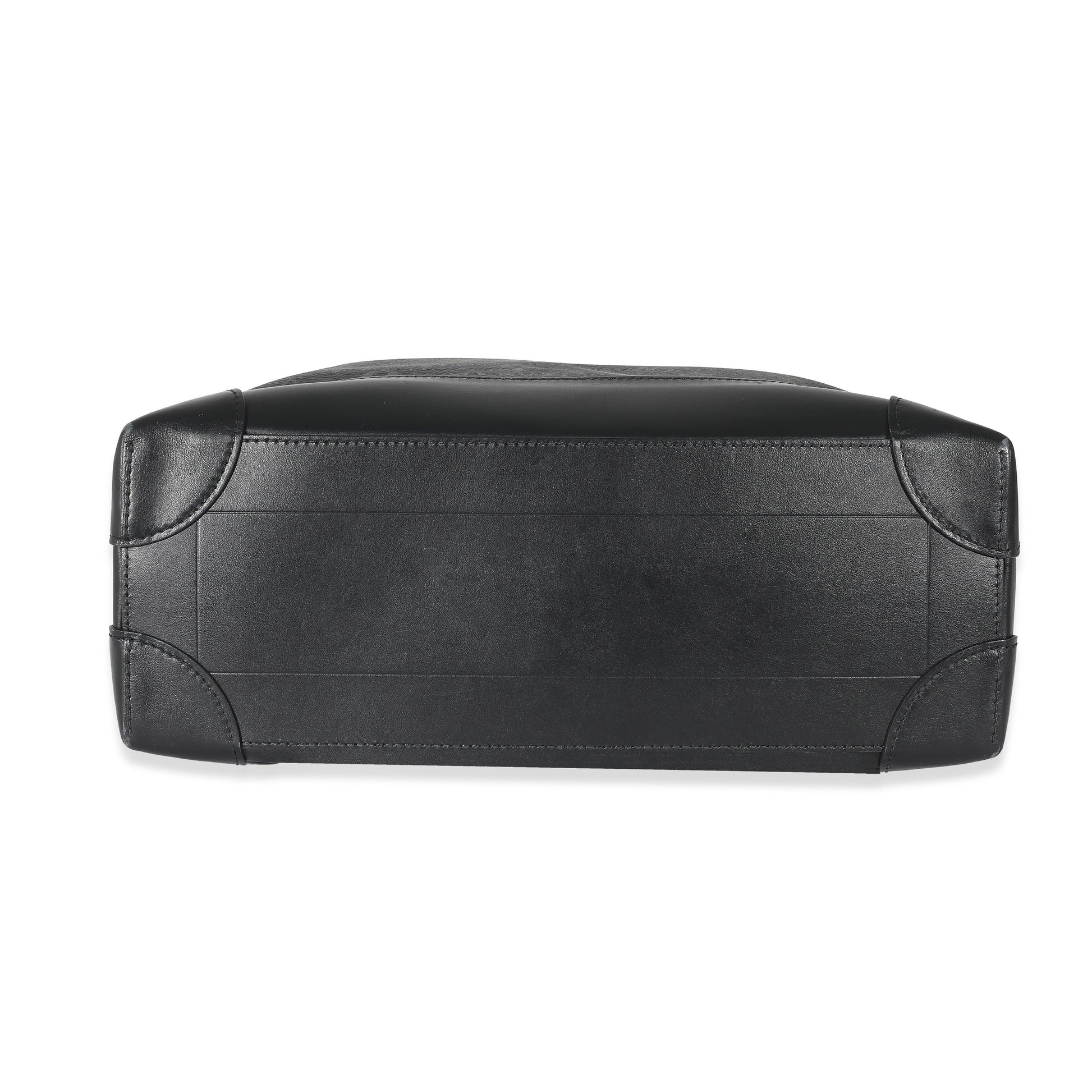 Louis Vuitton Black Taurillon Monogram Eclipse Steamer PM
