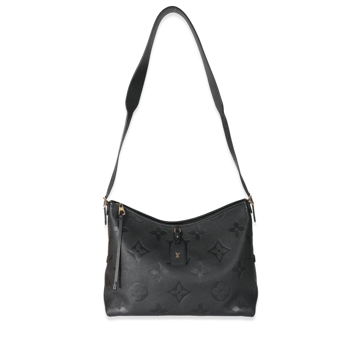 Louis Vuitton Black Monogram Empreinte Carryall MM