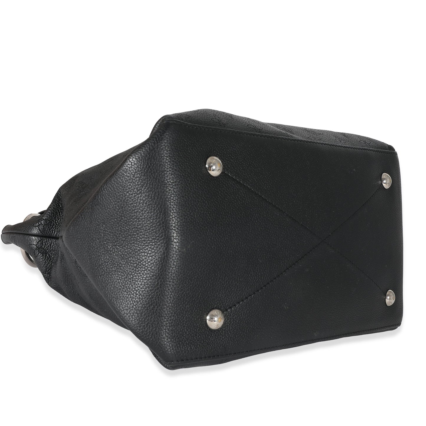 Elegant Women's Shoulder Bag | Louis Vuitton Black Monogram Mahina Beaubourg Hobo MM