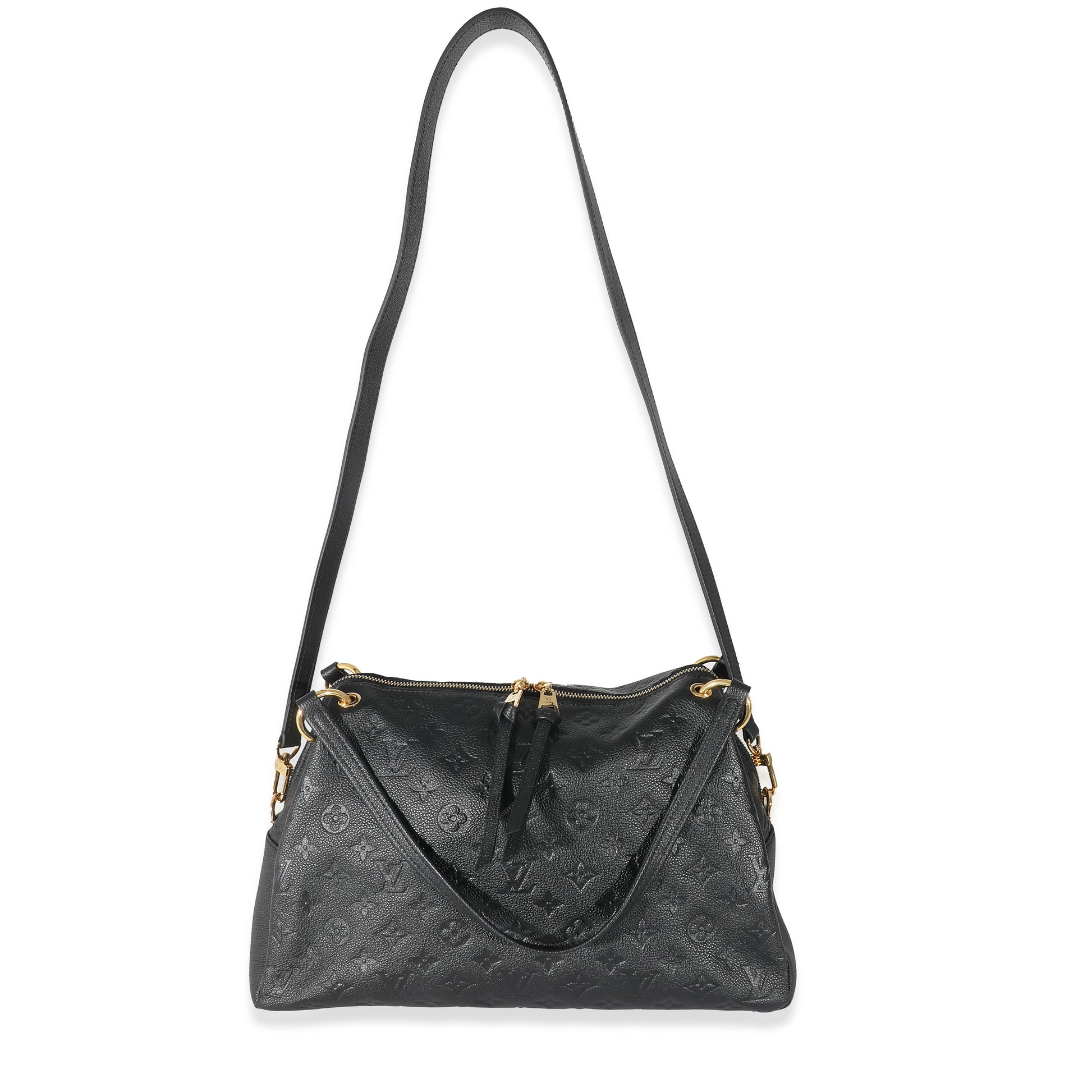 Luxury Women's Handbag | Louis Vuitton Black Empreinte Ponthieu PM