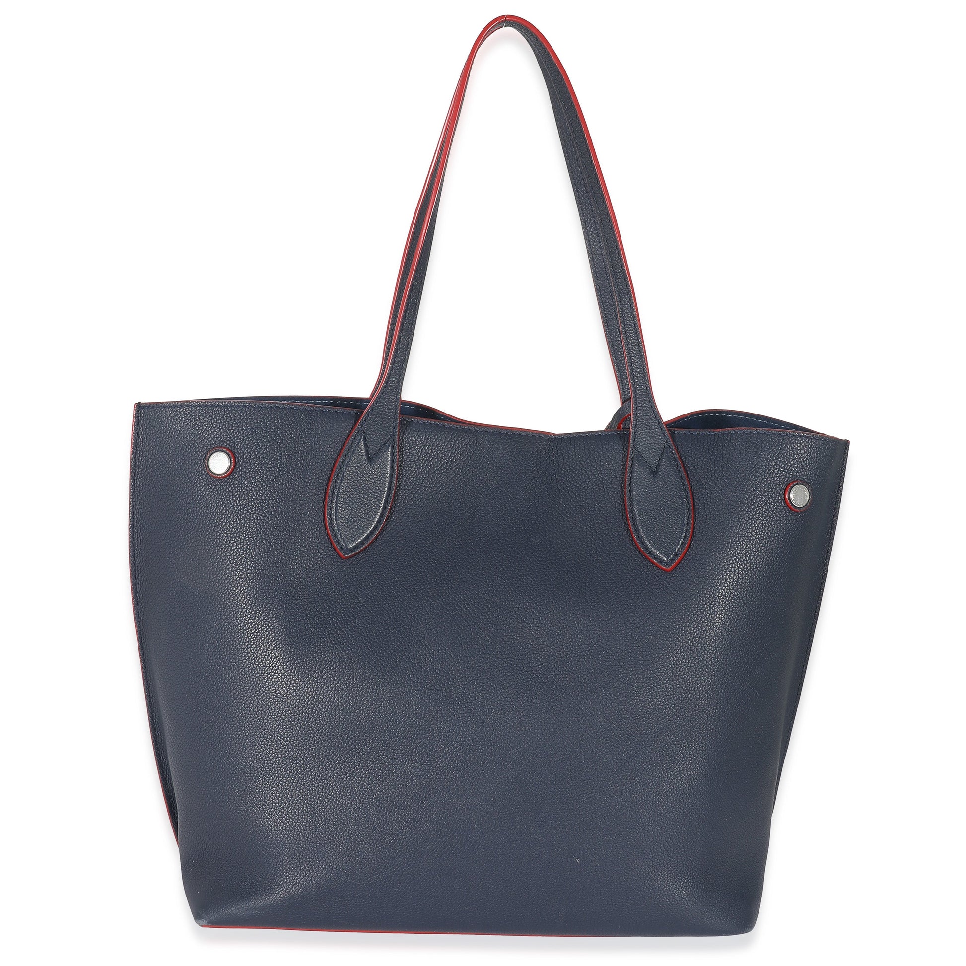 Luxury Women's Tote Bag | Louis Vuitton Marine Rouge Calfskin Lockme Go Tote