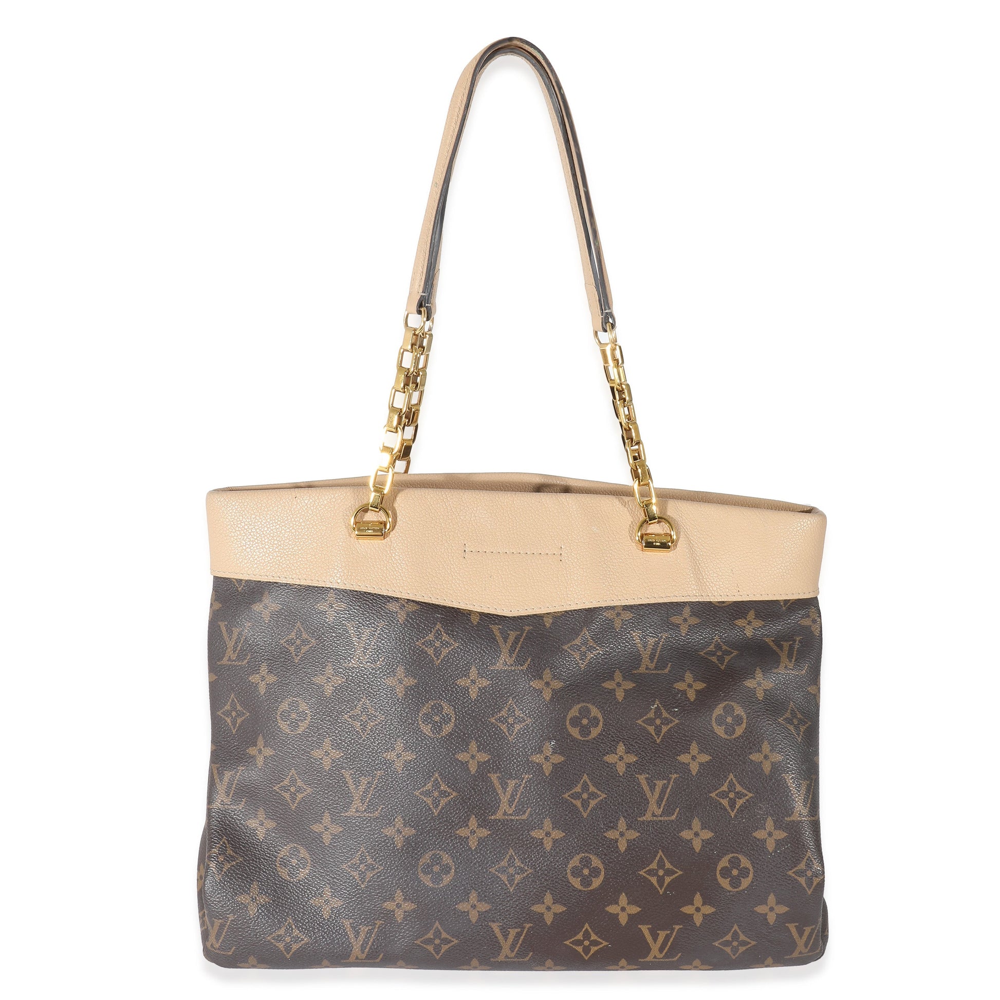 Luxury Women's Tote Bag | Louis Vuitton Dune Monogram Canvas Pallas Shopper