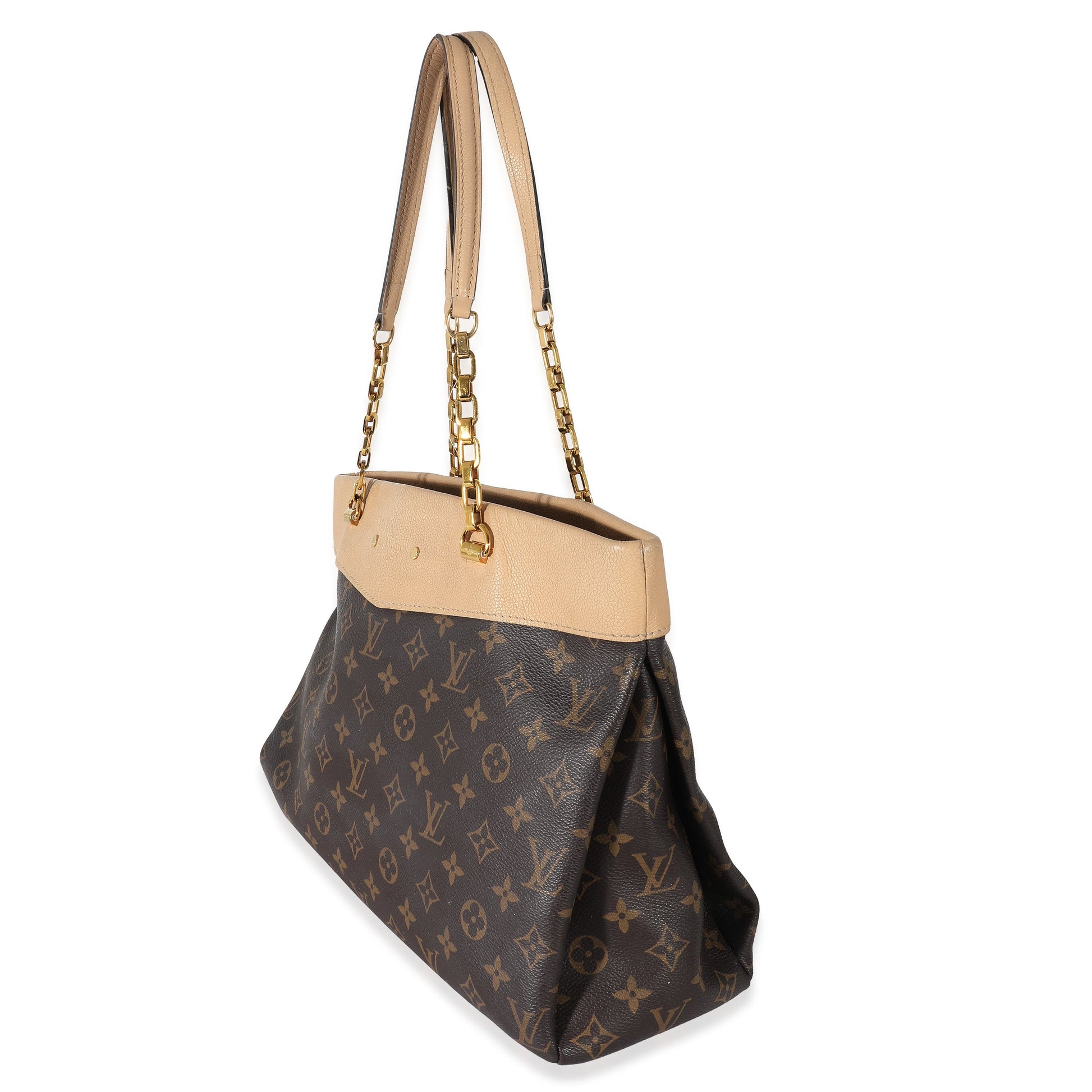 Luxury Women's Tote Bag | Louis Vuitton Dune Monogram Canvas Pallas Shopper