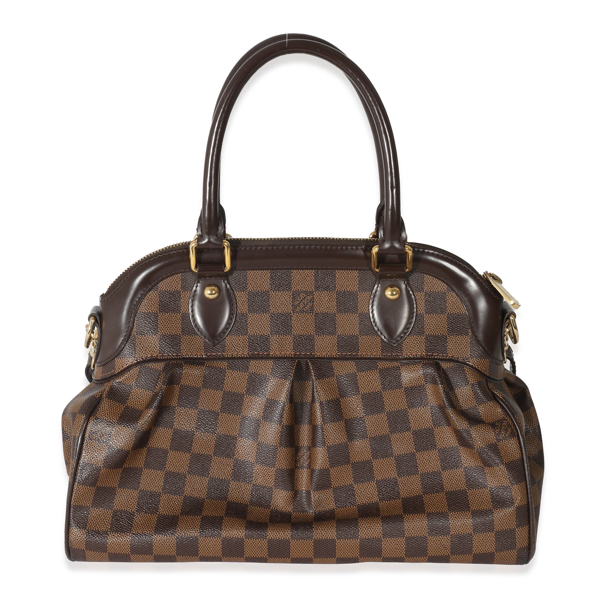 Luxury Women's Handbag | Louis Vuitton Damier Ebene Canvas Trevi PM