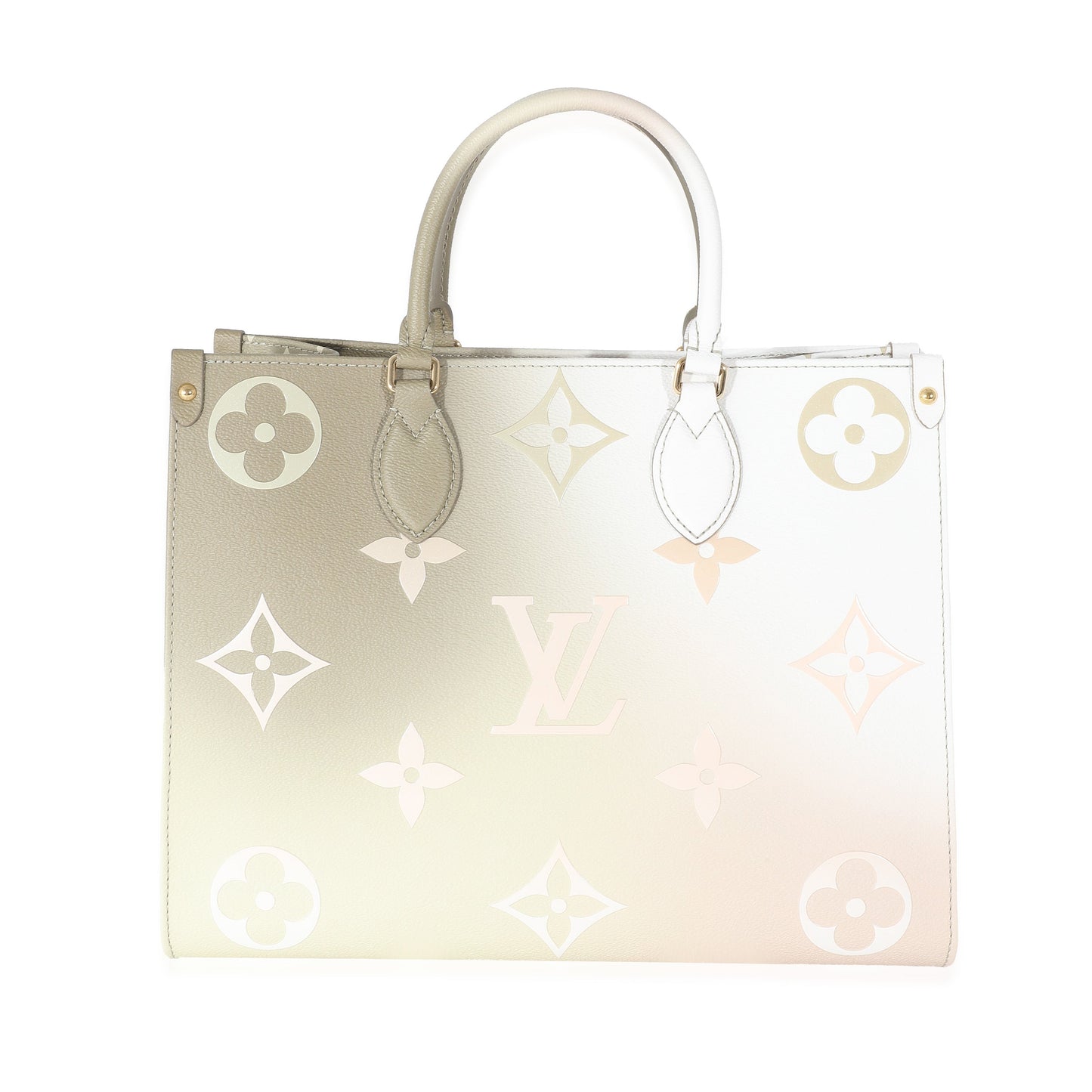 Louis Vuitton Monogram Sunset Khaki Canvas Onthego MM
