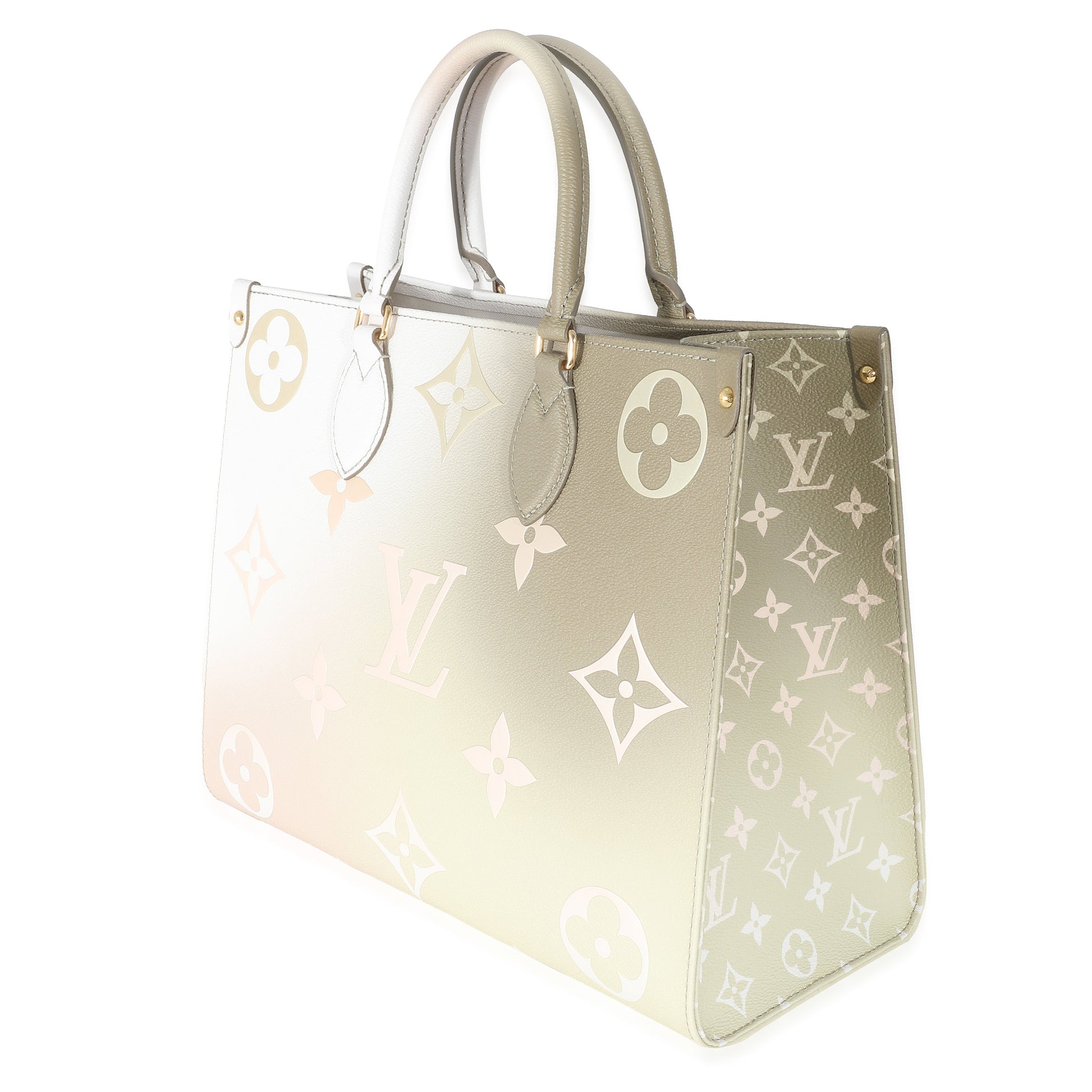 Louis Vuitton Monogram Sunset Khaki Canvas Onthego MM