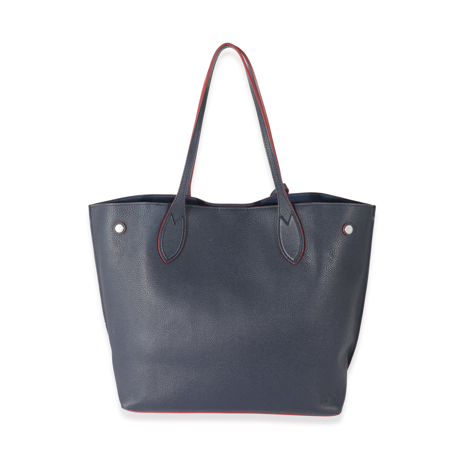 Louis Vuitton Marine Rouge Taurillon Lockme Cabas Tote