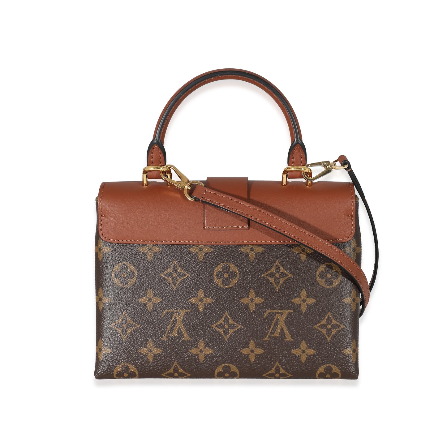 Luxury Women's Handbag | Louis Vuitton Caramel Monogram Canvas Locky BB
