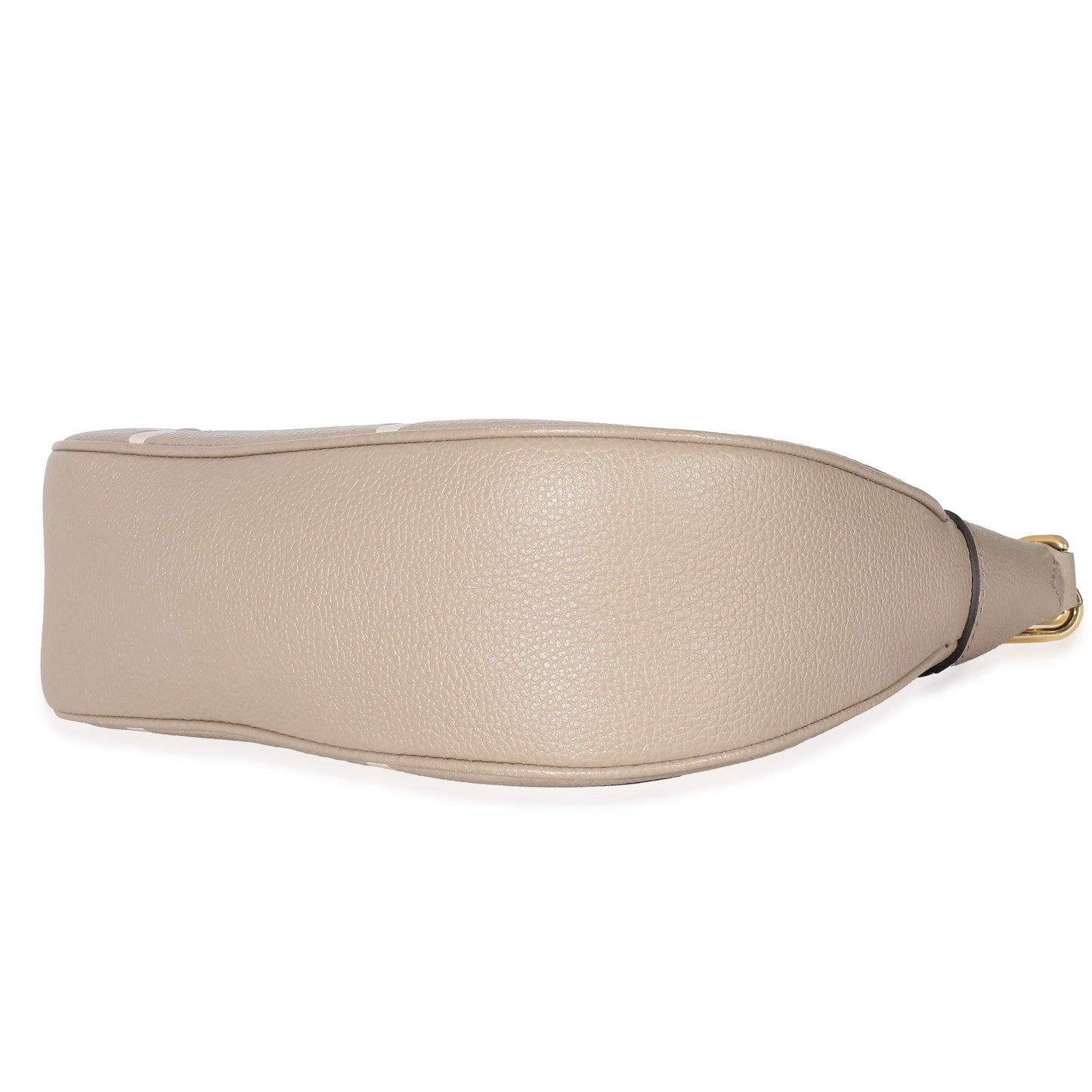 Luxury Women's Handbag | Louis Vuitton Tourterelle & Crème Empreinte Monogram Giant Bagatelle NM