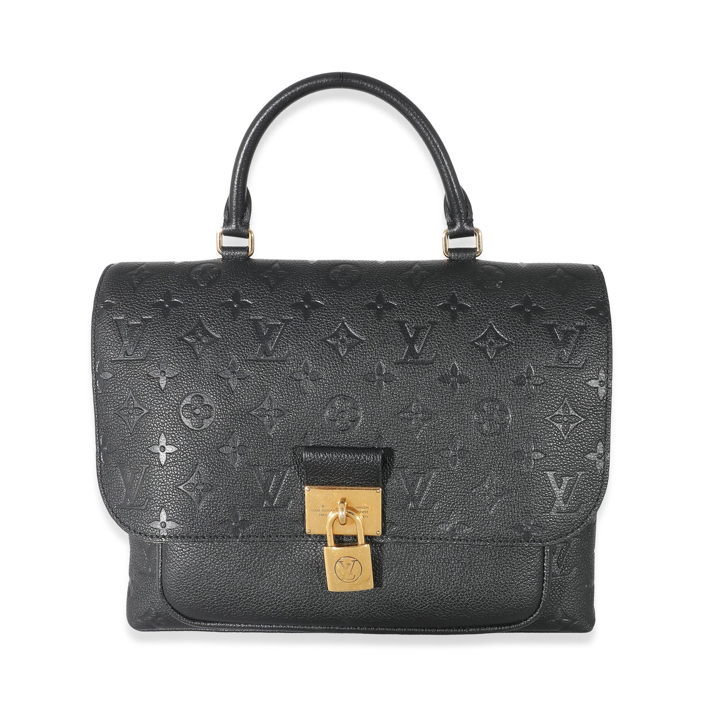 Louis Vuitton Black Monogram Empreinte Leather Marignan