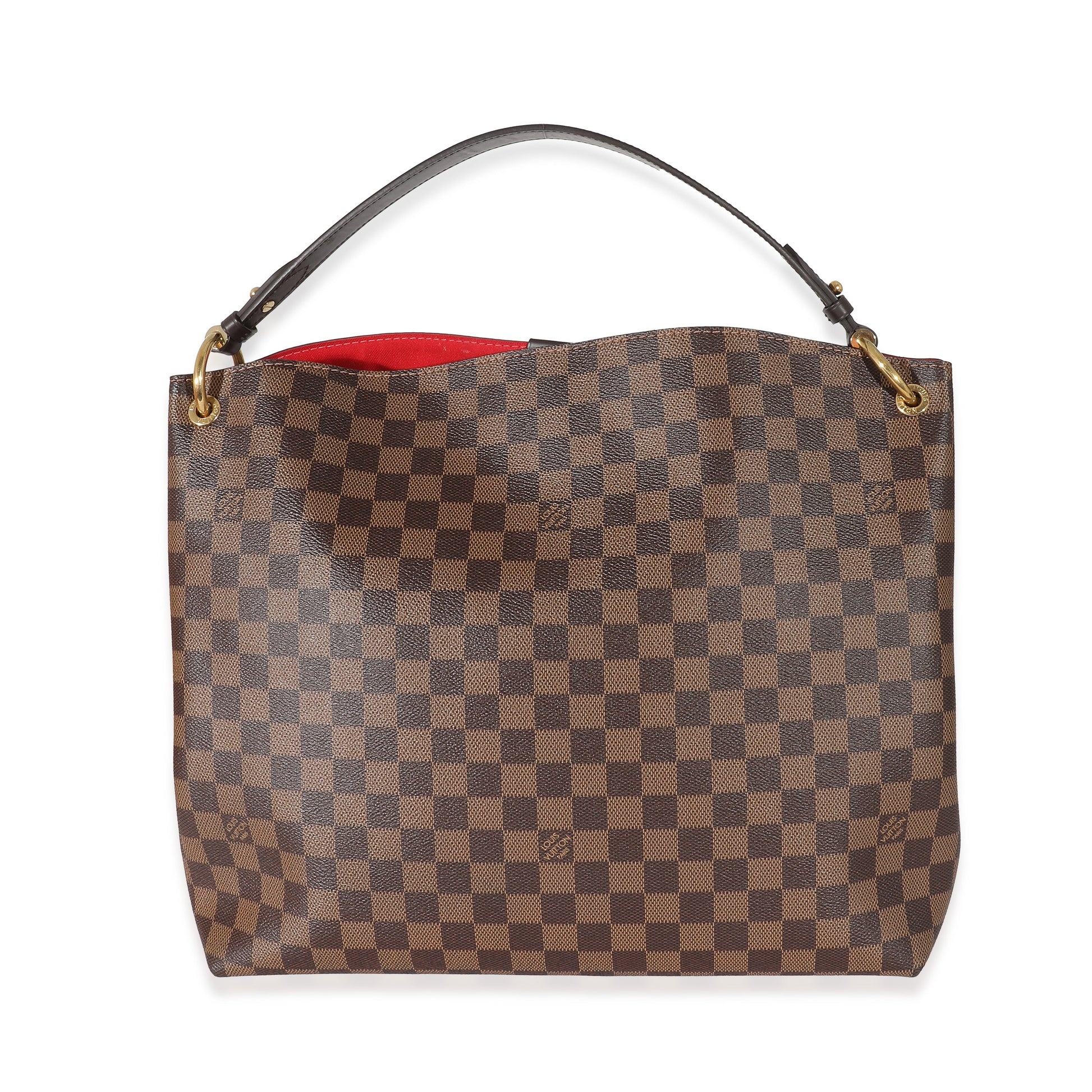 Elegant Women's Shoulder Bag | Louis Vuitton Damier Ebene Canvas Graceful MM
