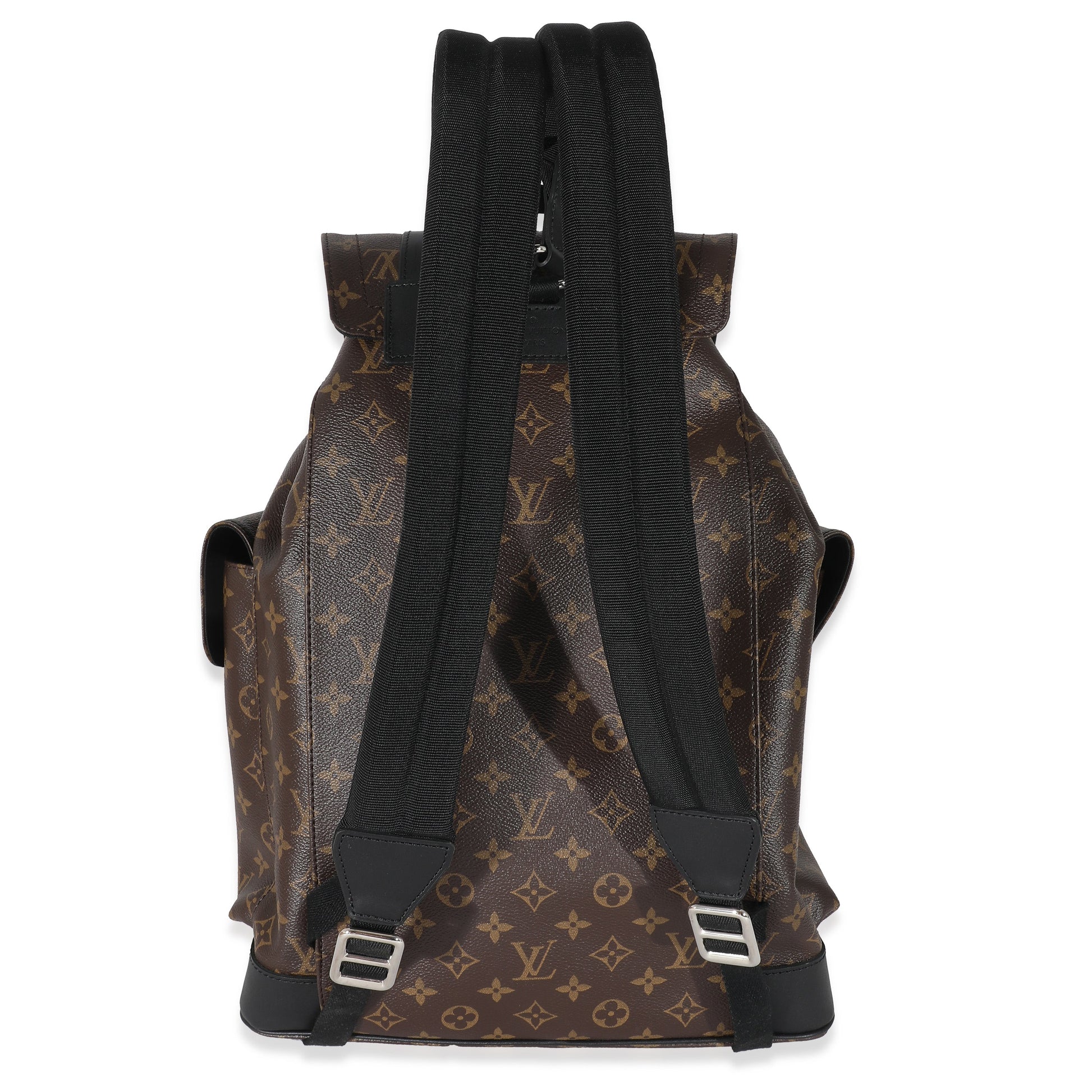 Luxury Women's Backpack | Louis Vuitton Monogram Macassar Christopher Backpack PM