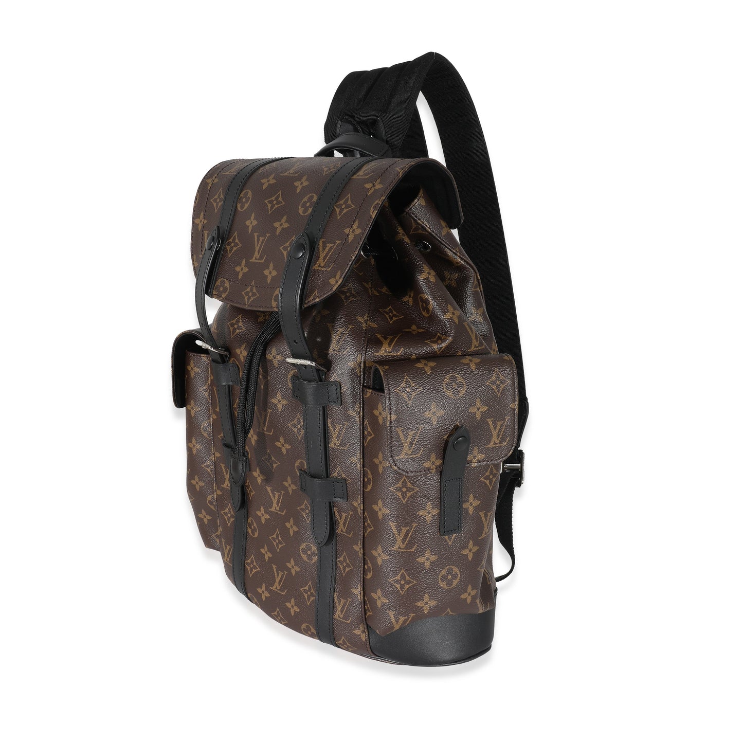 Luxury Women's Backpack | Louis Vuitton Monogram Macassar Christopher Backpack PM