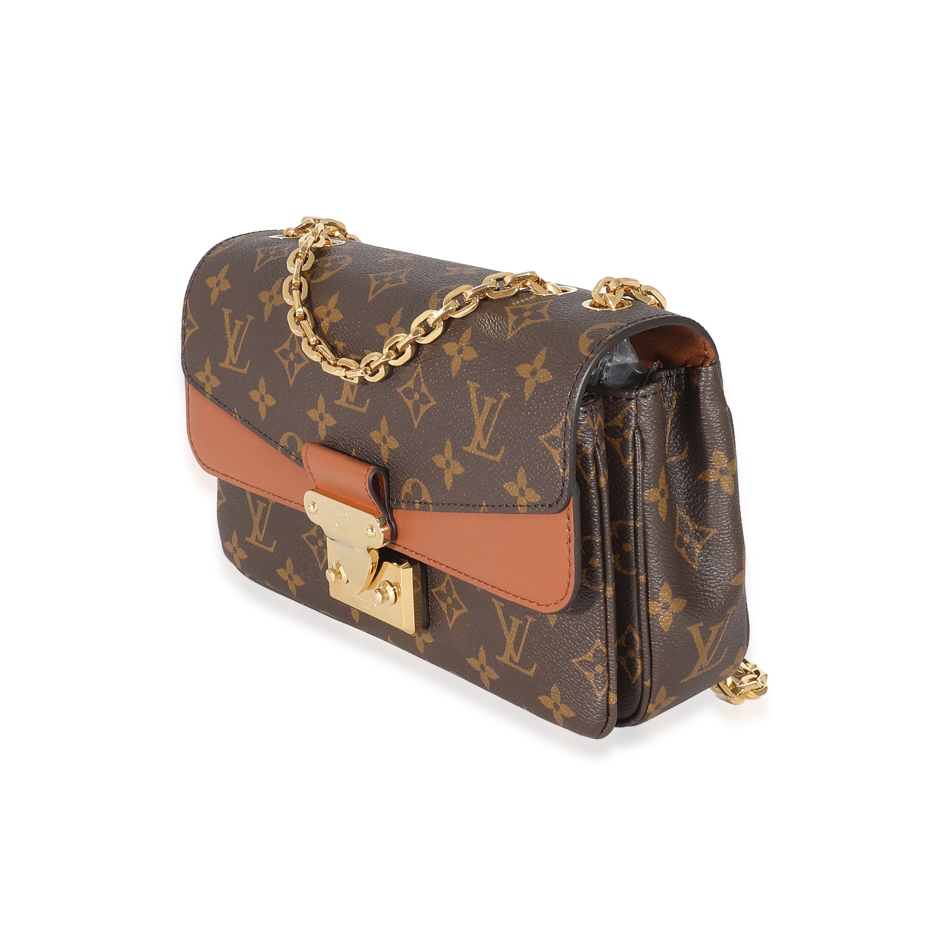 Designer Women's Crossbody Bag | Louis Vuitton Caramel Monogram Canvas Marceau