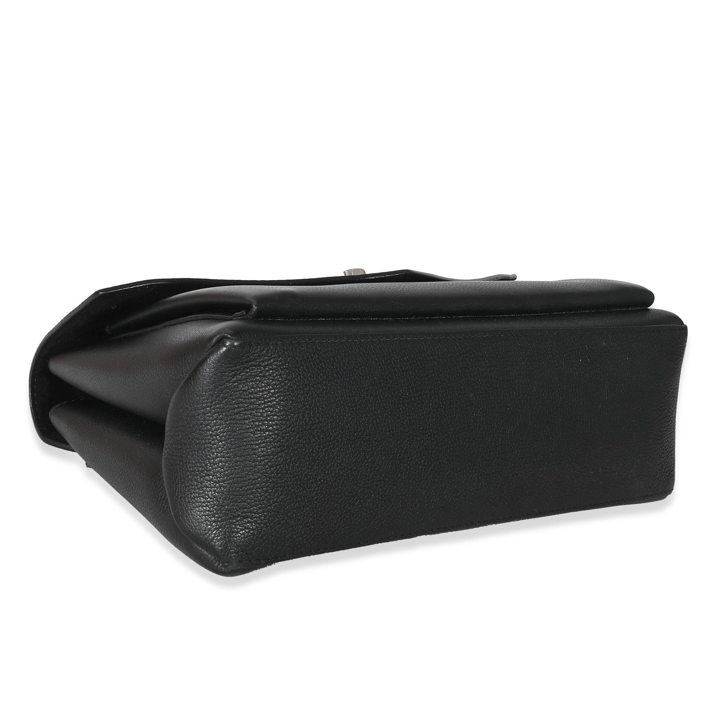 Louis Vuitton Black Calfskin MyLockMe Satchel