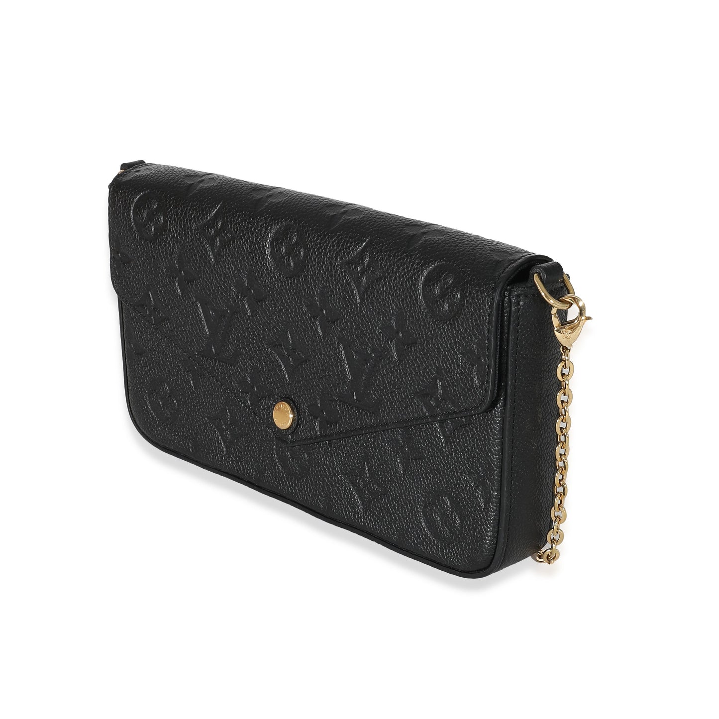 Louis Vuitton Black Monogram Empreinte Félicie Pochette