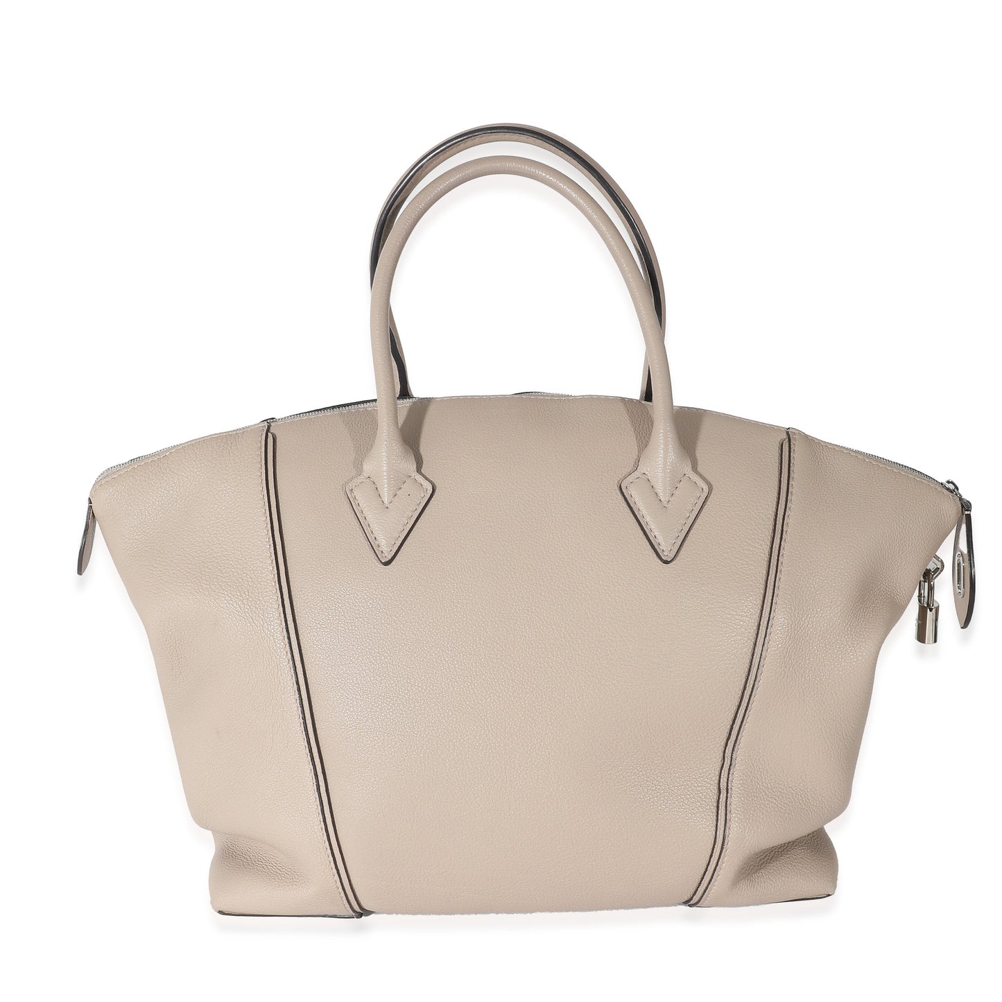 Luxury Women's Handbag | Louis Vuitton Galet Veau Cachemire Soft Lockit MM