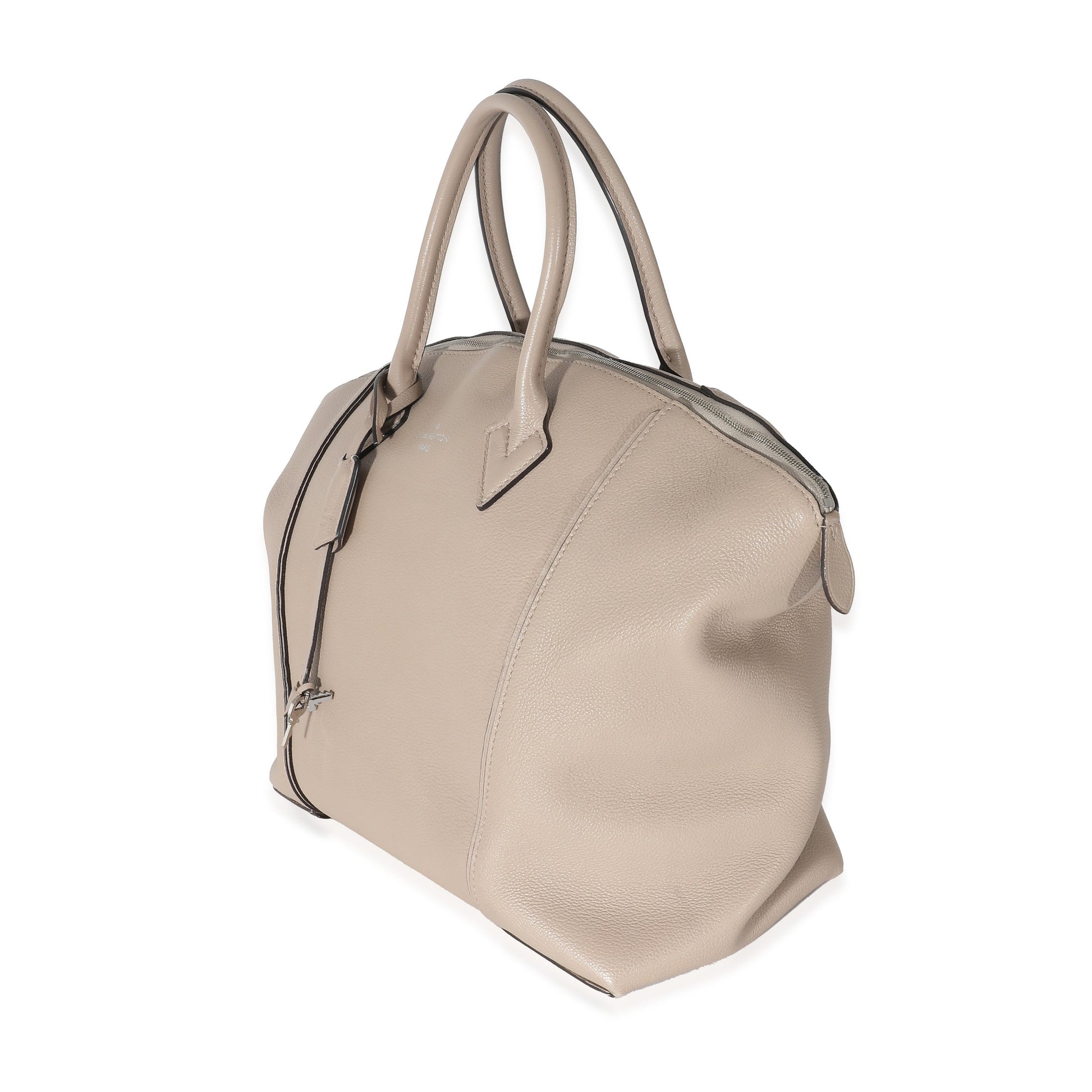 Luxury Women's Handbag | Louis Vuitton Galet Veau Cachemire Soft Lockit MM