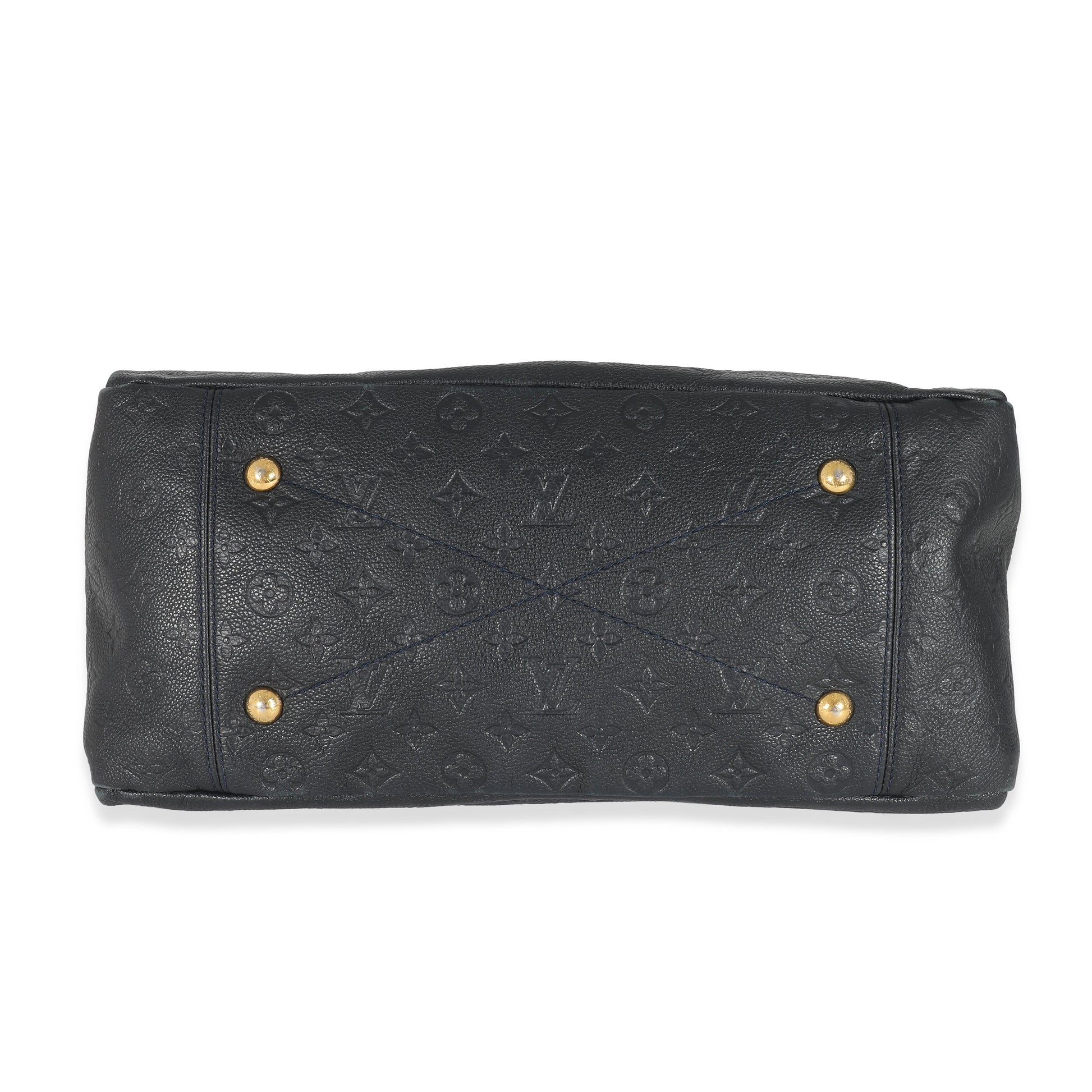 Luxury Women's Handbag | Louis Vuitton Bleu Nuit Empreinte Artsy MM