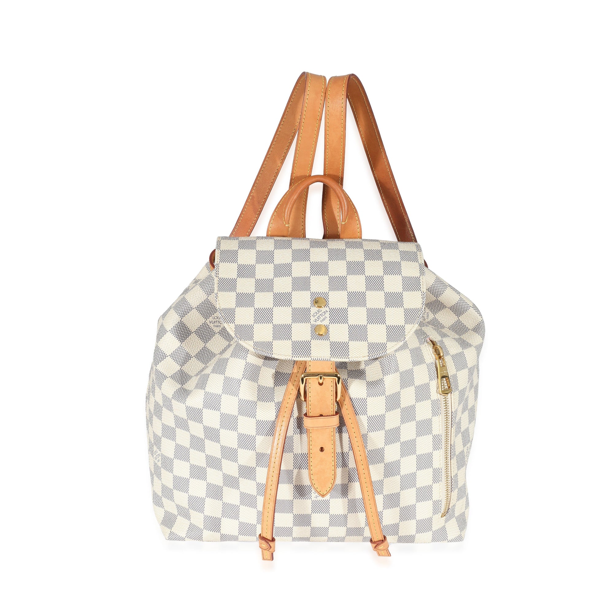 Louis Vuitton Damier Azur Canvas Sperone Backpack