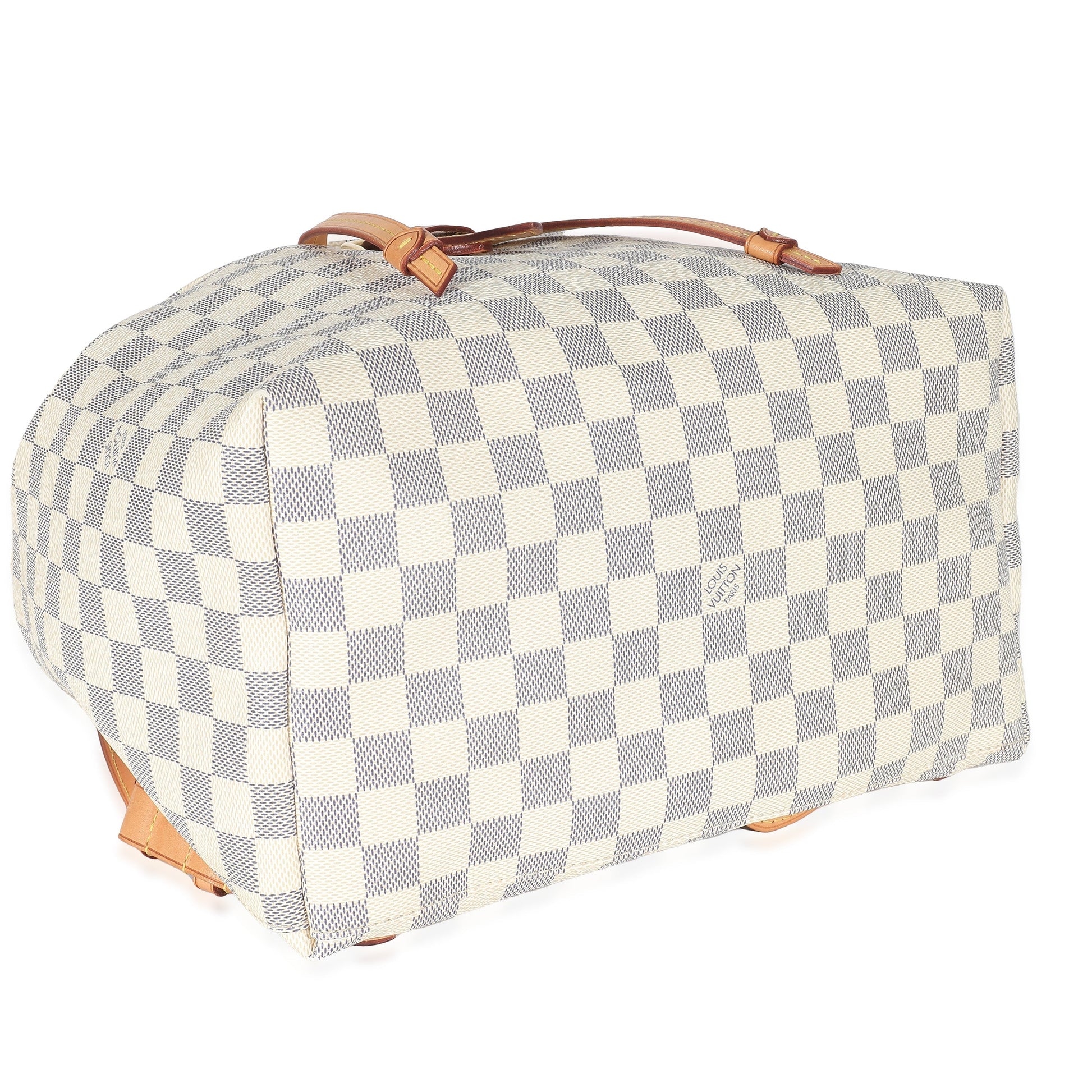 Luxury Women's Backpack | Louis Vuitton Damier Azur Canvas Sperone Backpack