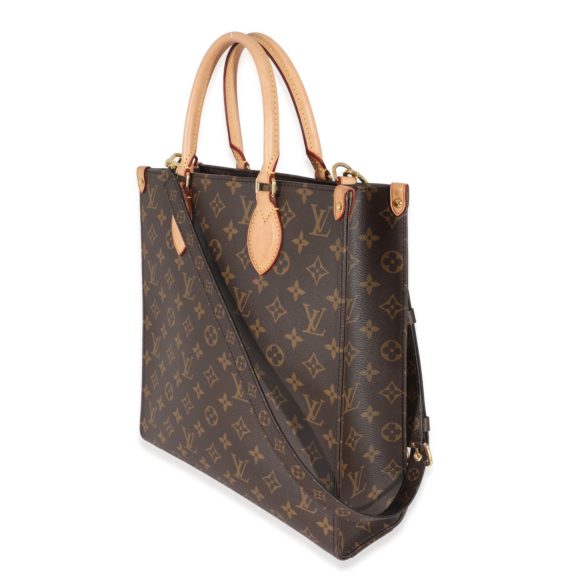 Luxury Women's Tote Bag | Louis Vuitton Monogram Canvas Sac Plat PM