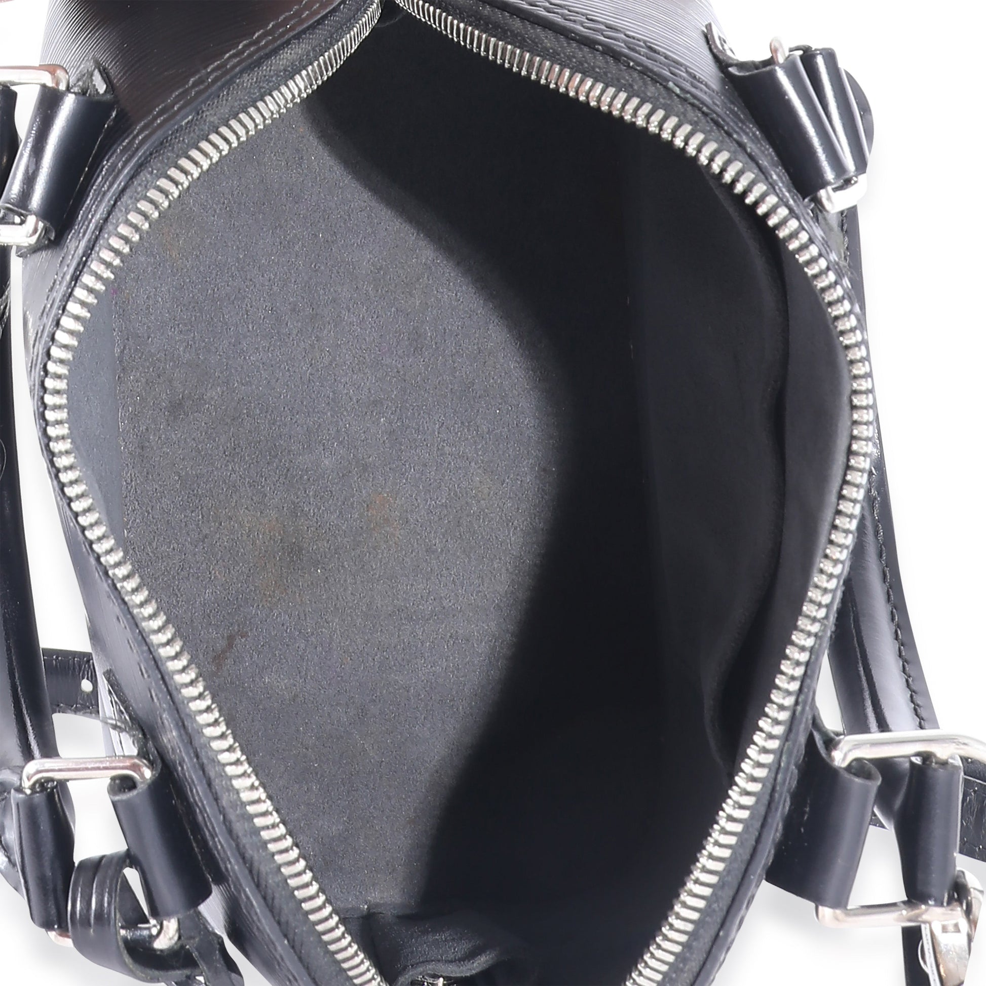 Luxury Women's Handbag | Louis Vuitton Black Epi Alma BB