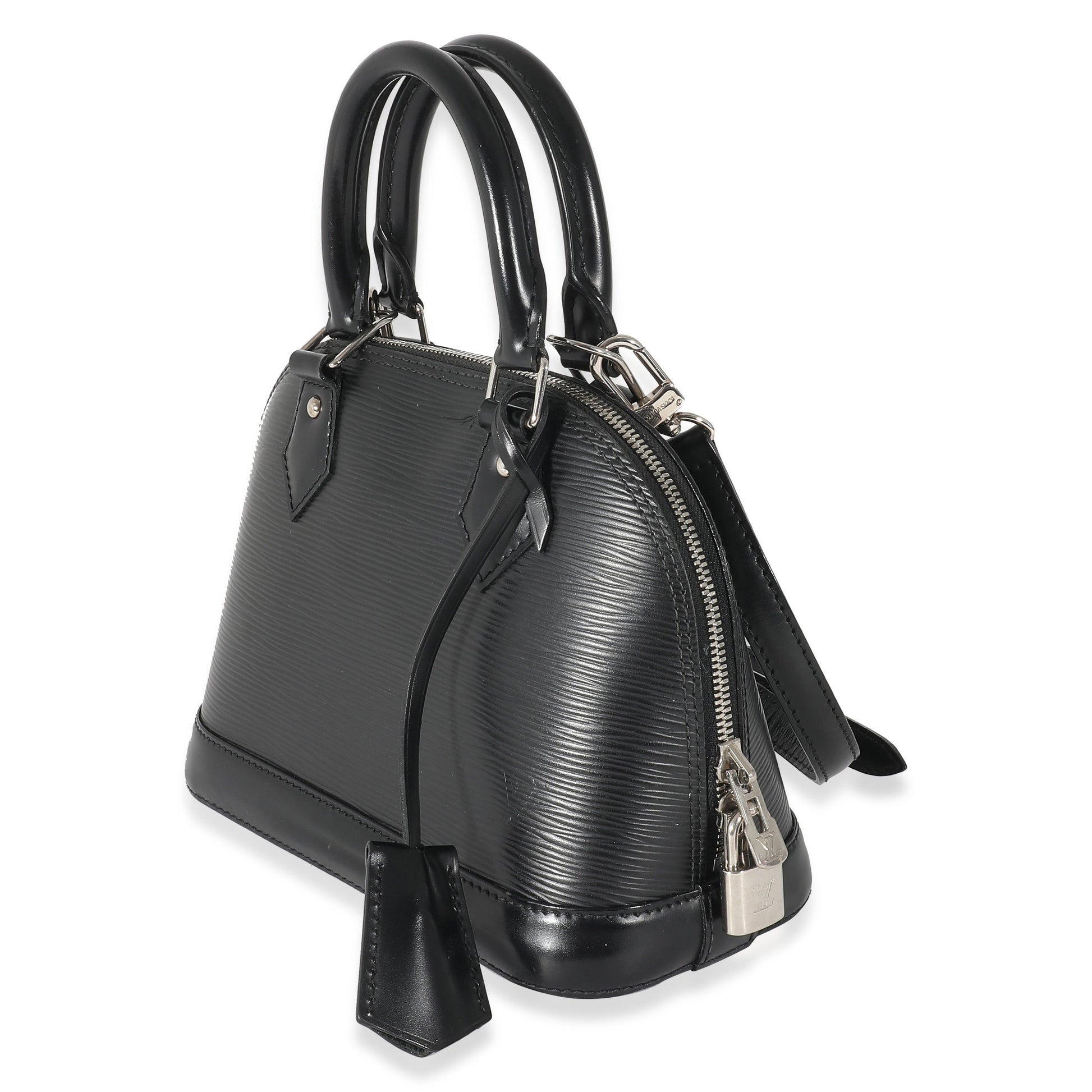 Luxury Women's Handbag | Louis Vuitton Black Epi Alma BB