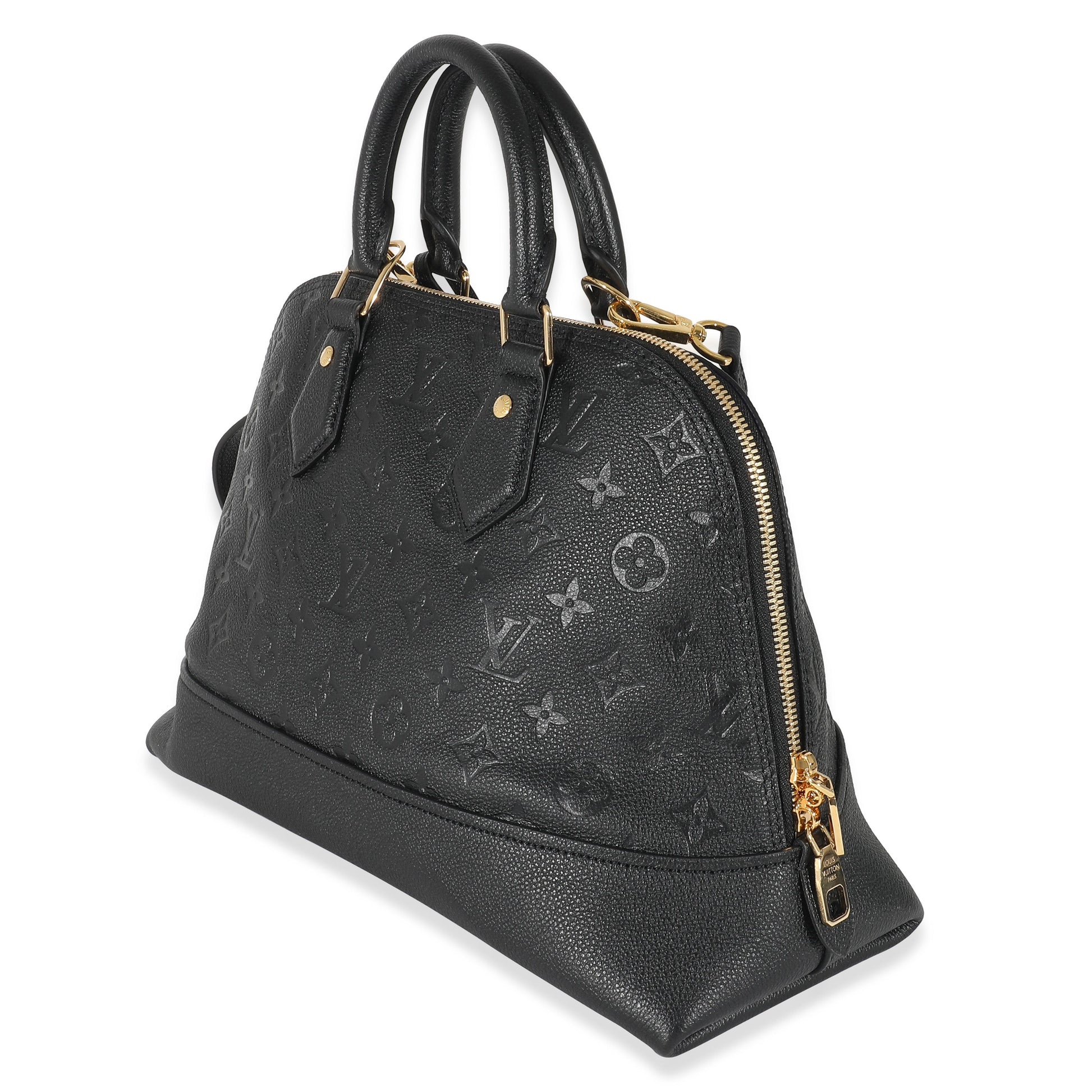 Louis Vuitton Black Monogram Empreinte Neo Alma PM
