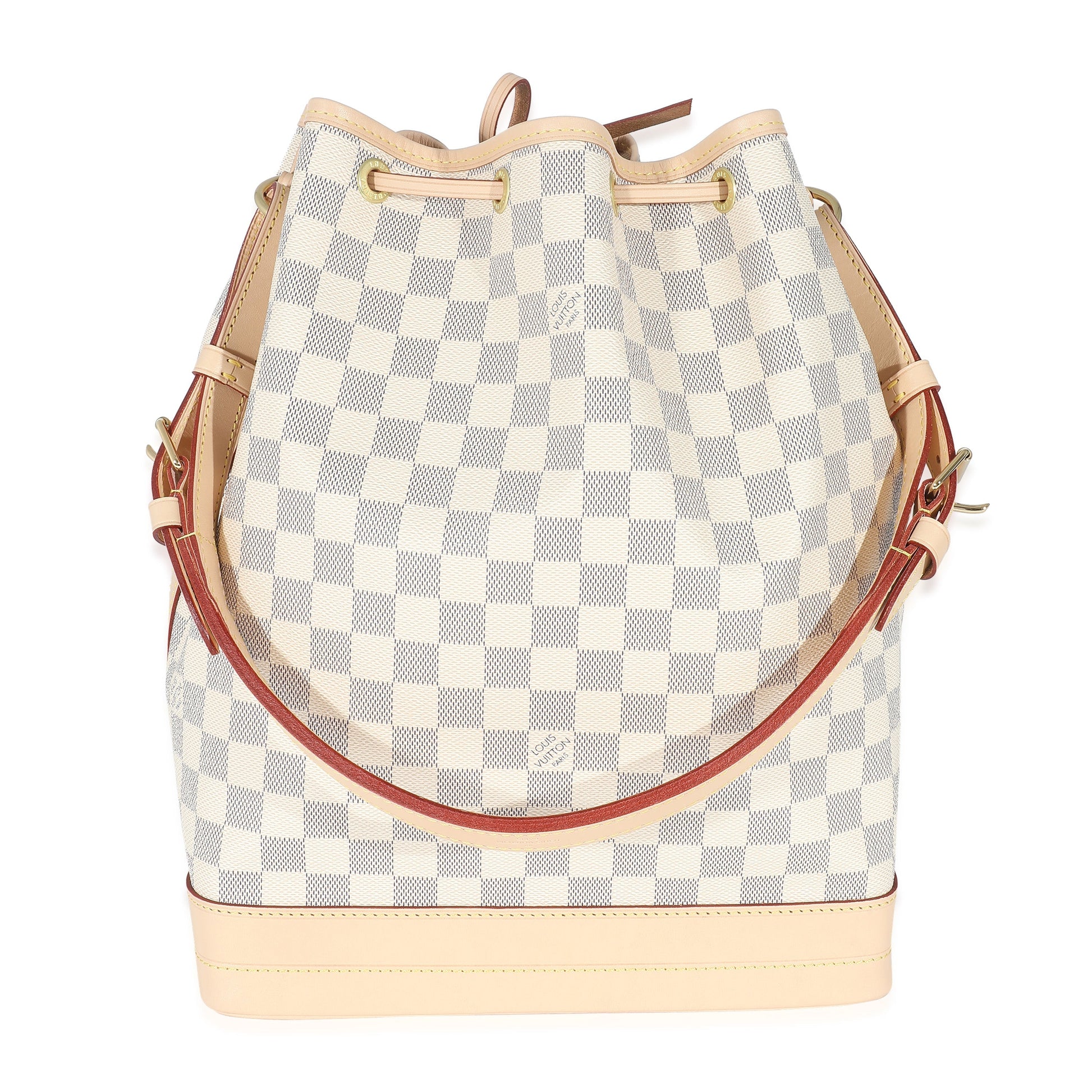 Luxury Women's Handbag | Louis Vuitton Damier Azur Canvas Noe