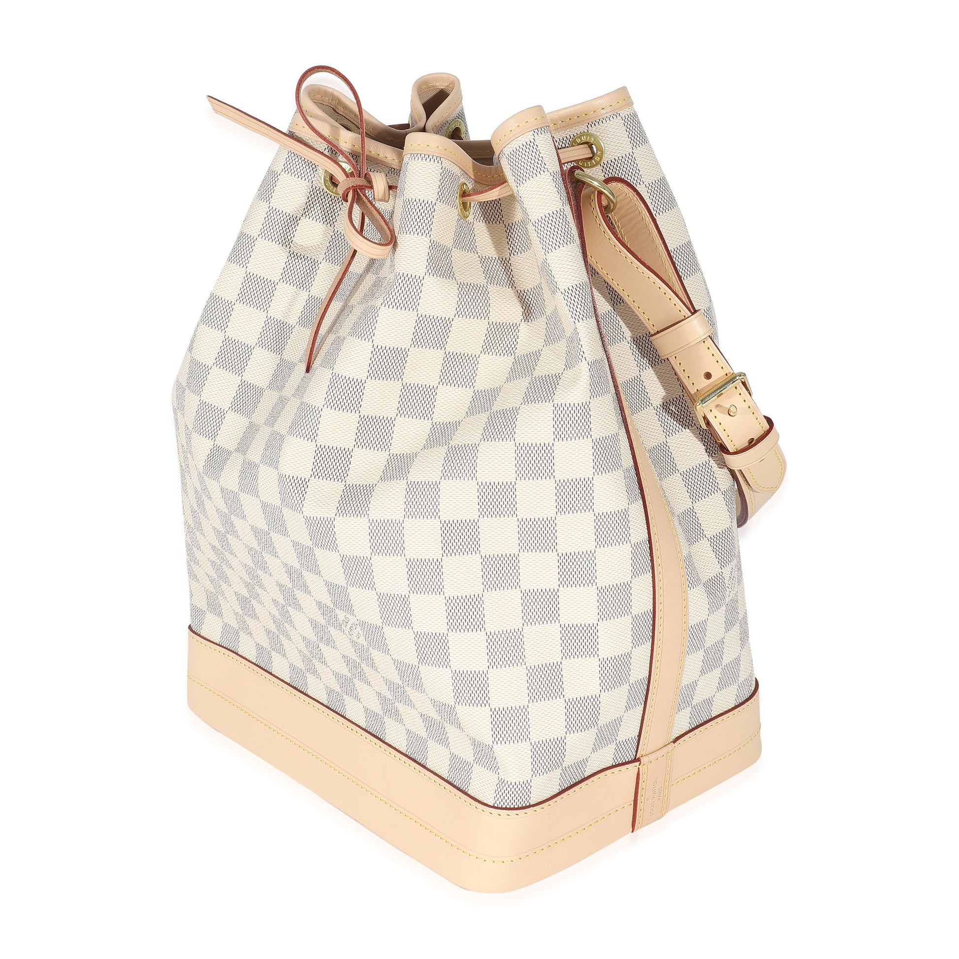 Luxury Women's Handbag | Louis Vuitton Damier Azur Canvas Noe