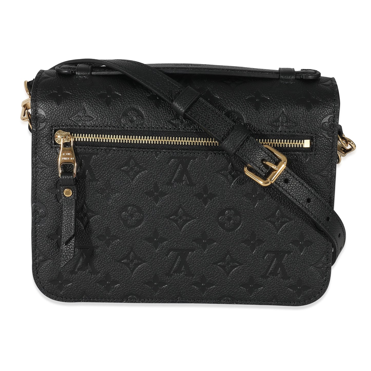 Designer Women's Crossbody Bag | Louis Vuitton Black Empreinte Pochette Metis
