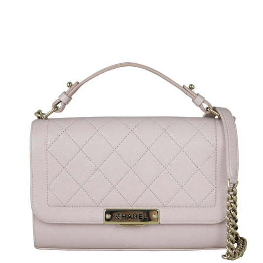 Chanel Label Click Flap Bag